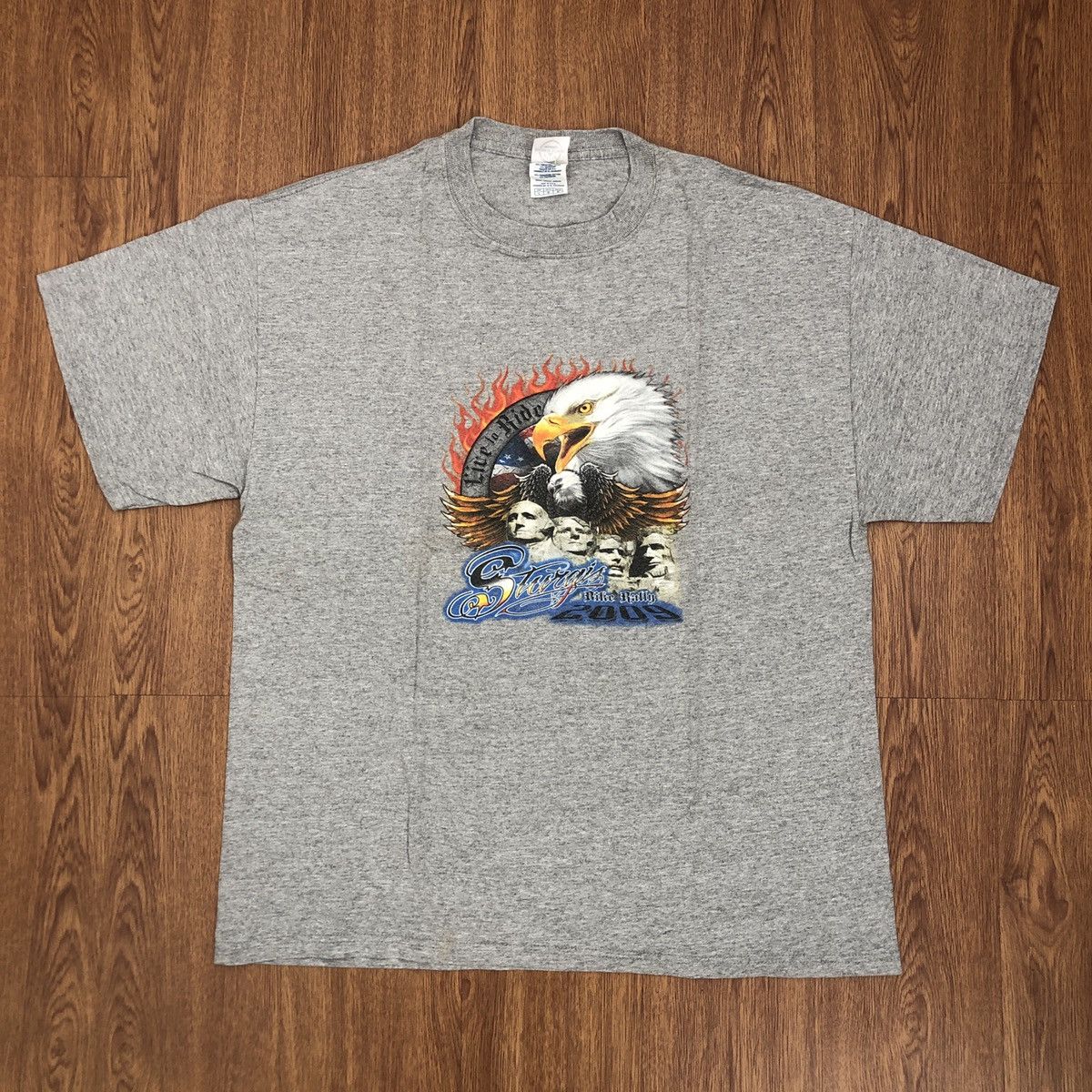 Harley Davidson × Vintage Live to ride 2009 t-shirt Size US L / EU 52-54 / 3 - 2 Thumbnail