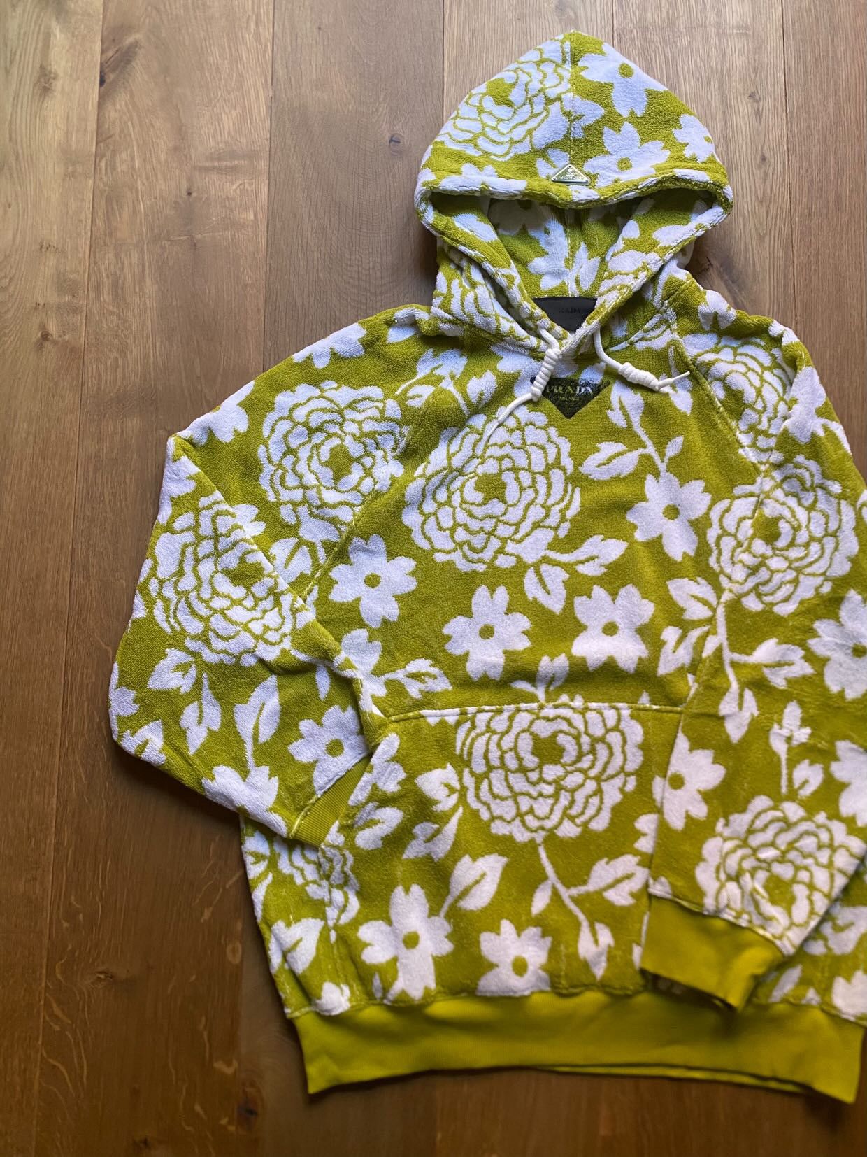 Prada Prada Oversize Terry Hoodie Size US S / EU 44-46 / 1 - 2 Thumbnail