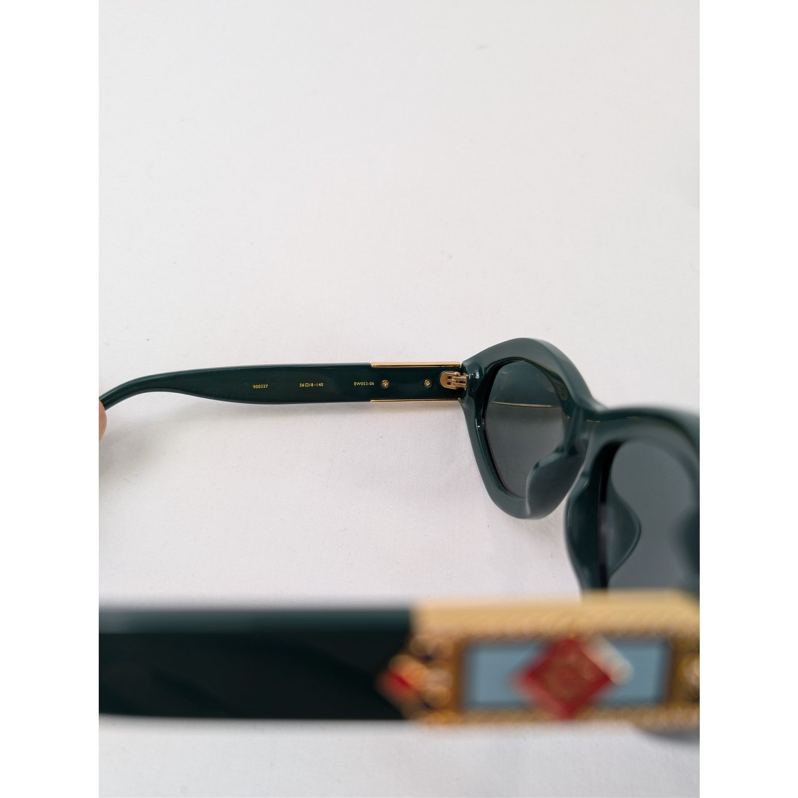 Casablanca o1rshd1 Size: OS / Stainless Steel Square Metal Sunglasses Size ONE SIZE - 8 Thumbnail