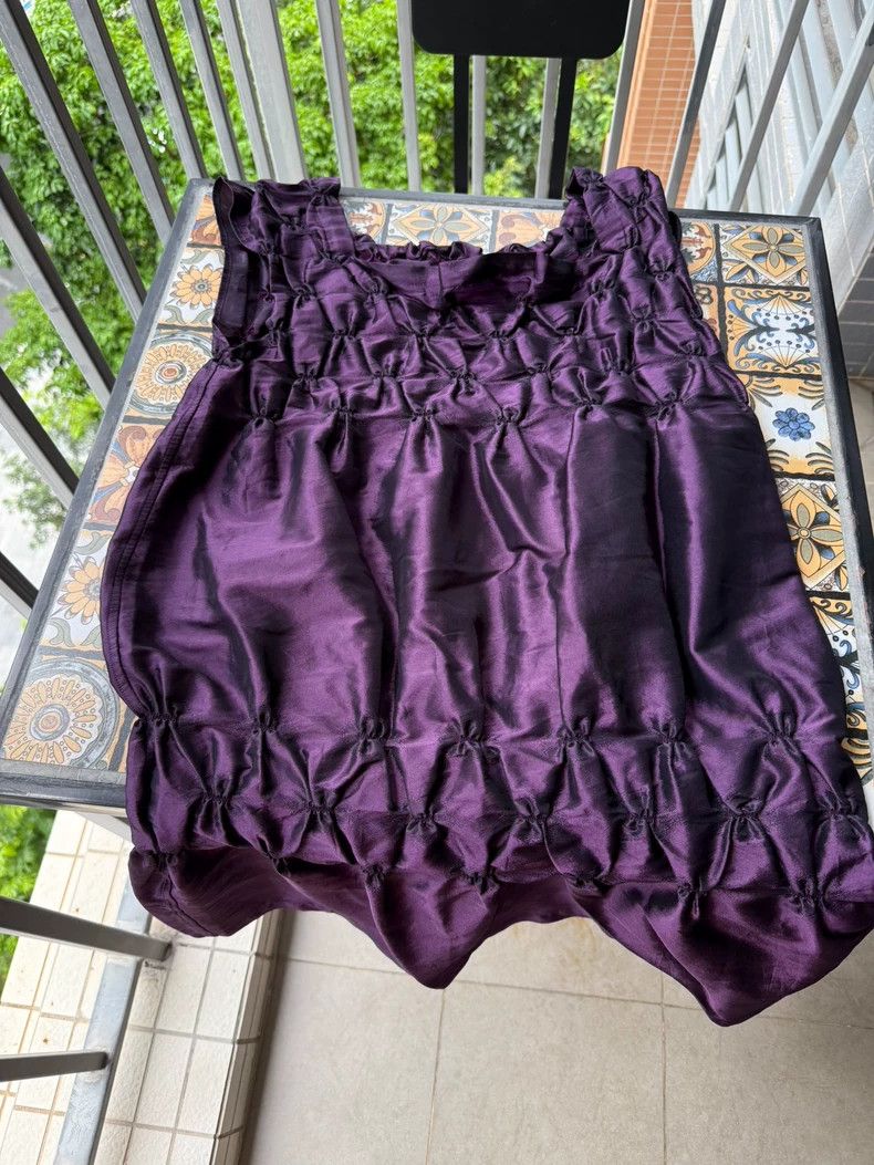 Issey Miyake Issey Miyake size:2 Purple main line doll dress Size M / US 6-8 / IT 42-44 - 4 Thumbnail