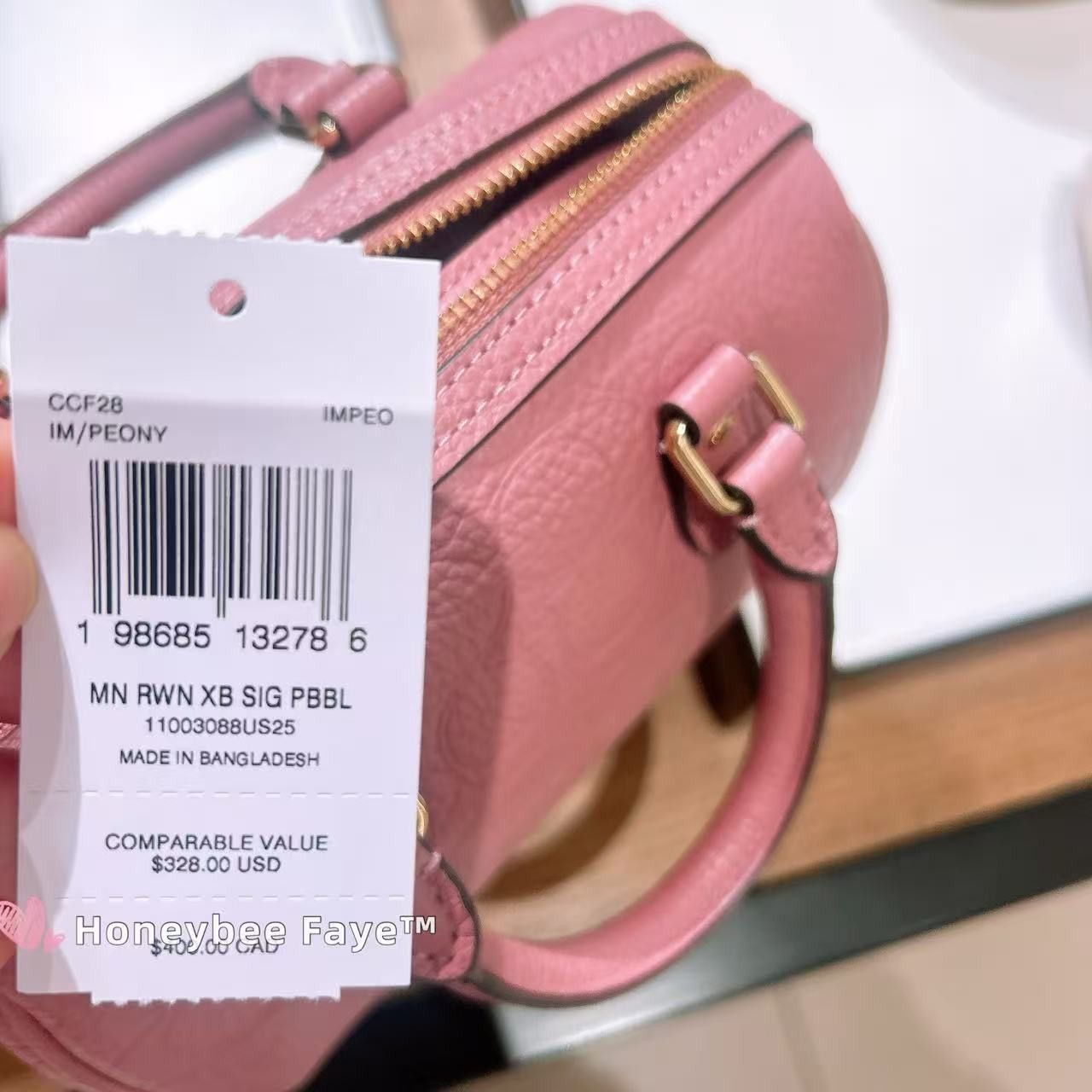 Coach Mini Rowan Crossbody Bag In Signature Leather CCF28 Size ONE SIZE - 4 Thumbnail