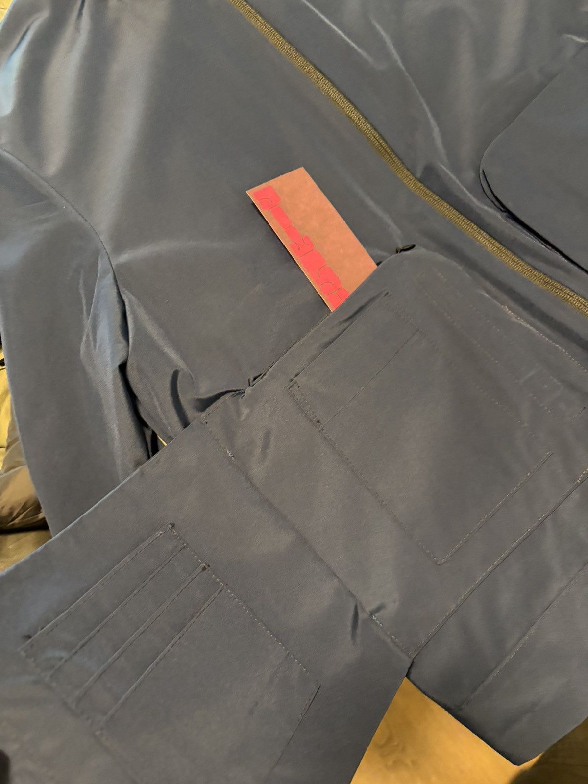 Other Blue nylon work jacket Size US M / EU 48-50 / 2 - 4 Thumbnail