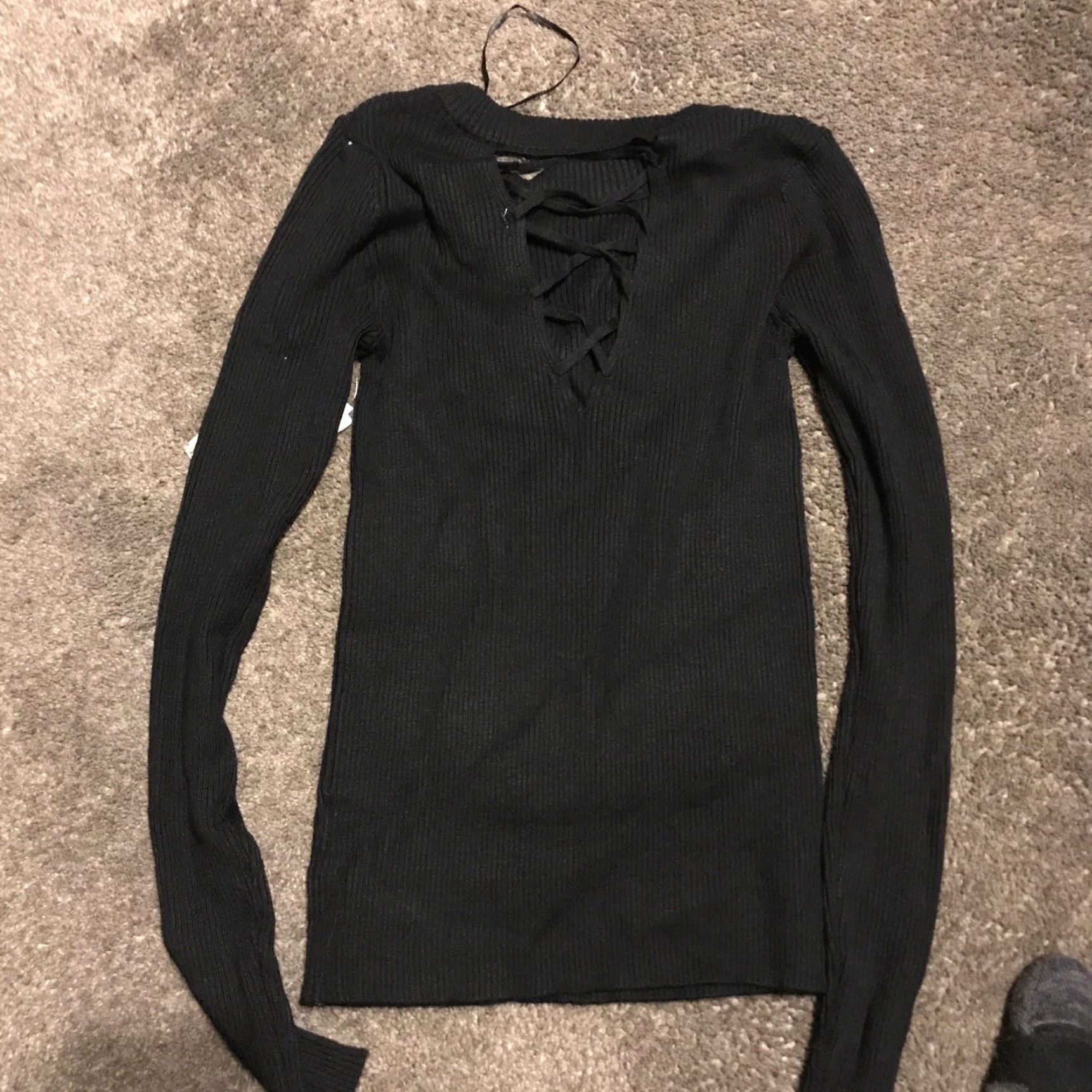 Vintage Pink Republic Women Sweater XS Black New With Tag Size XS / US 0-2 / IT 36-38 - 3 Thumbnail