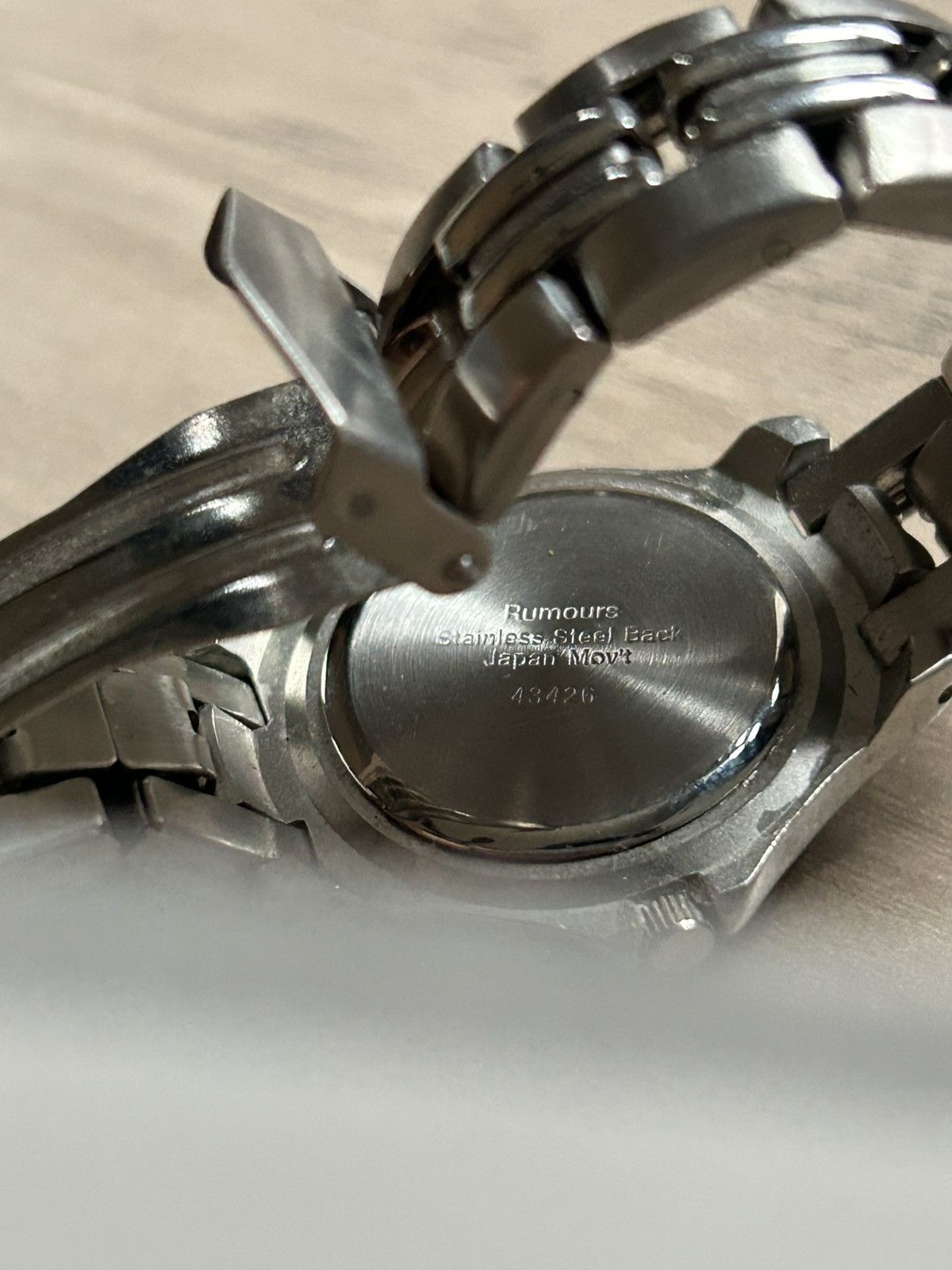 Other Men’s Rumours Quartz Watch| Stainless Steel| New Battery Size ONE SIZE - 4 Thumbnail