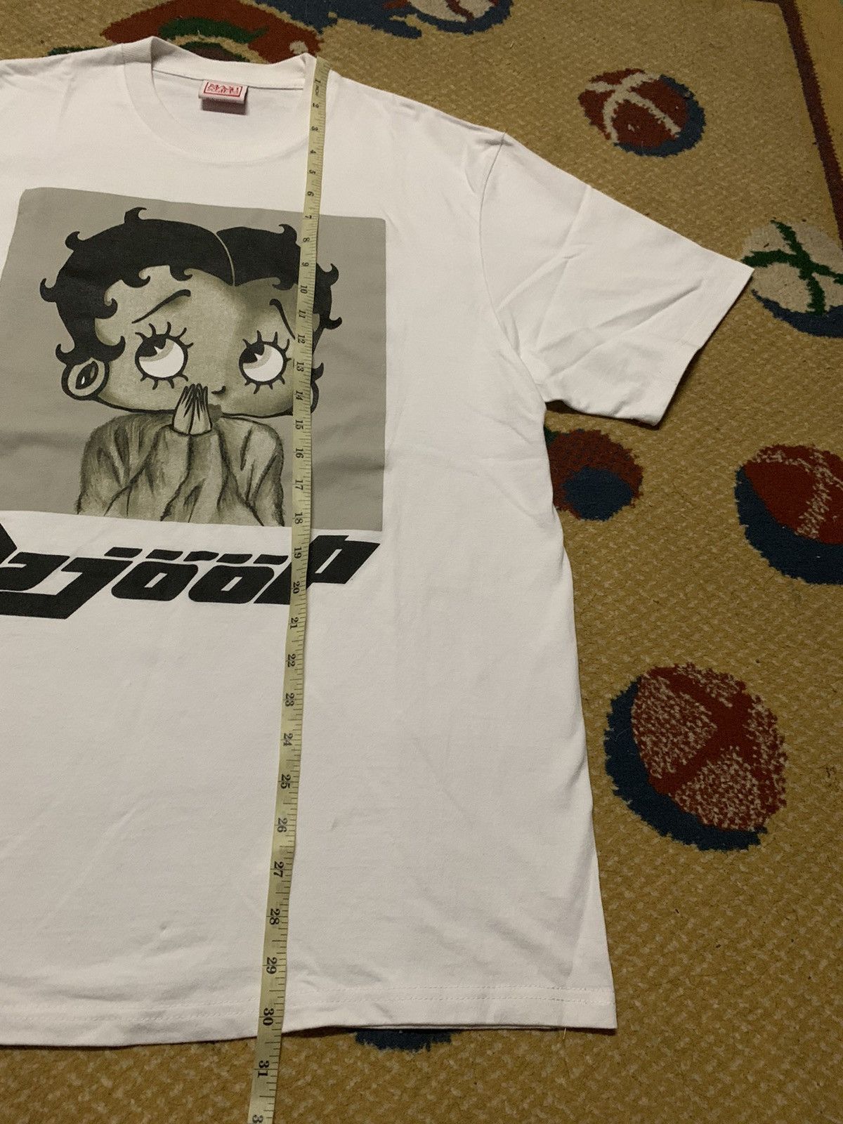 Vintage RARE VINTAGE BETTY BOOP RIP OFF BJORK Size US XL / EU 56 / 4 - 5 Thumbnail