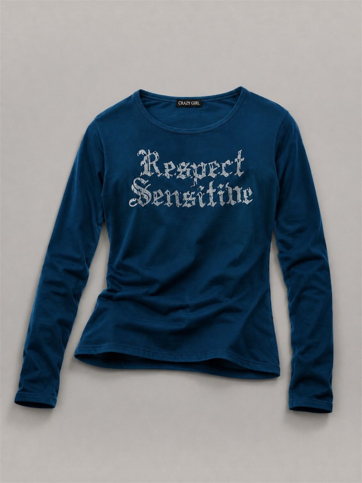 Japanese Brand Crazy Girl Respect Sensitive Poem Gothic Crop Shirt Size M / US 6-8 / IT 42-44 - 1 Thumbnail