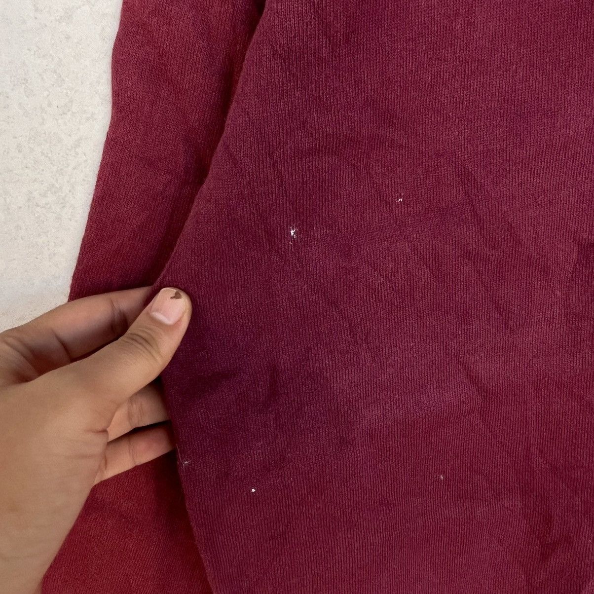 Other Vintage Burgundy Crewneck Sweatshirt Pullover Jumper Size L Size US L / EU 52-54 / 3 - 6 Thumbnail