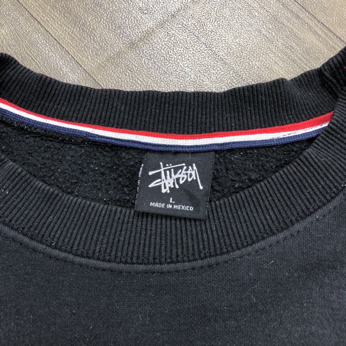 Stussy × Vintage 2000s Stussy Direction of NYC Sweatshirt Size US L / EU 52-54 / 3 - 4 Thumbnail