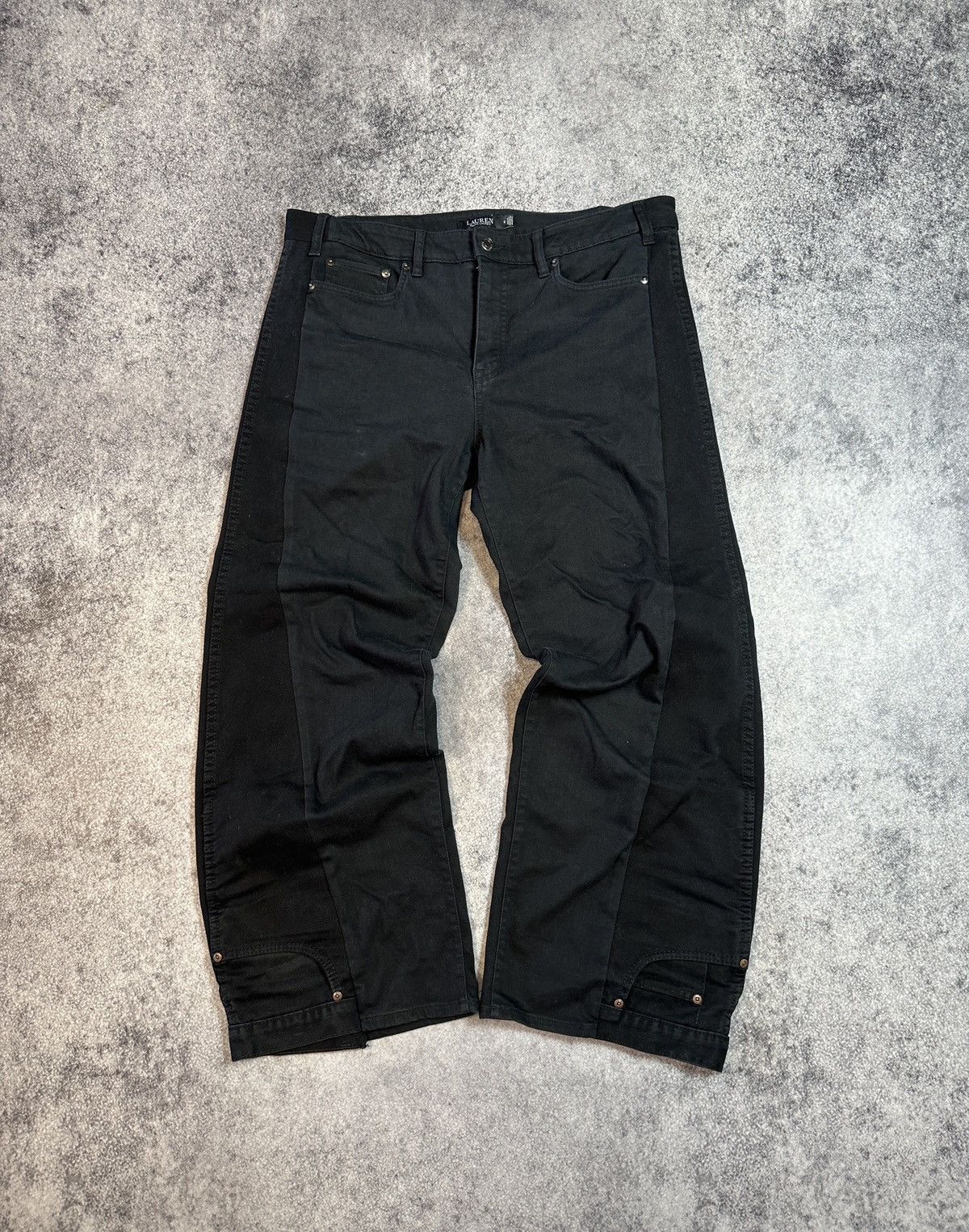 Polo Ralph Lauren Y2K Super Baggy Polo Ralph Lauren Jeans Pants Opium Alt L Size US 34 / EU 50 - 2 Thumbnail