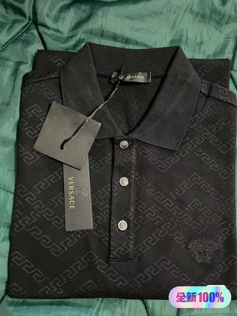 Versace Versace Men's black T-shirt Size US M / EU 48-50 / 2 - 1 Thumbnail