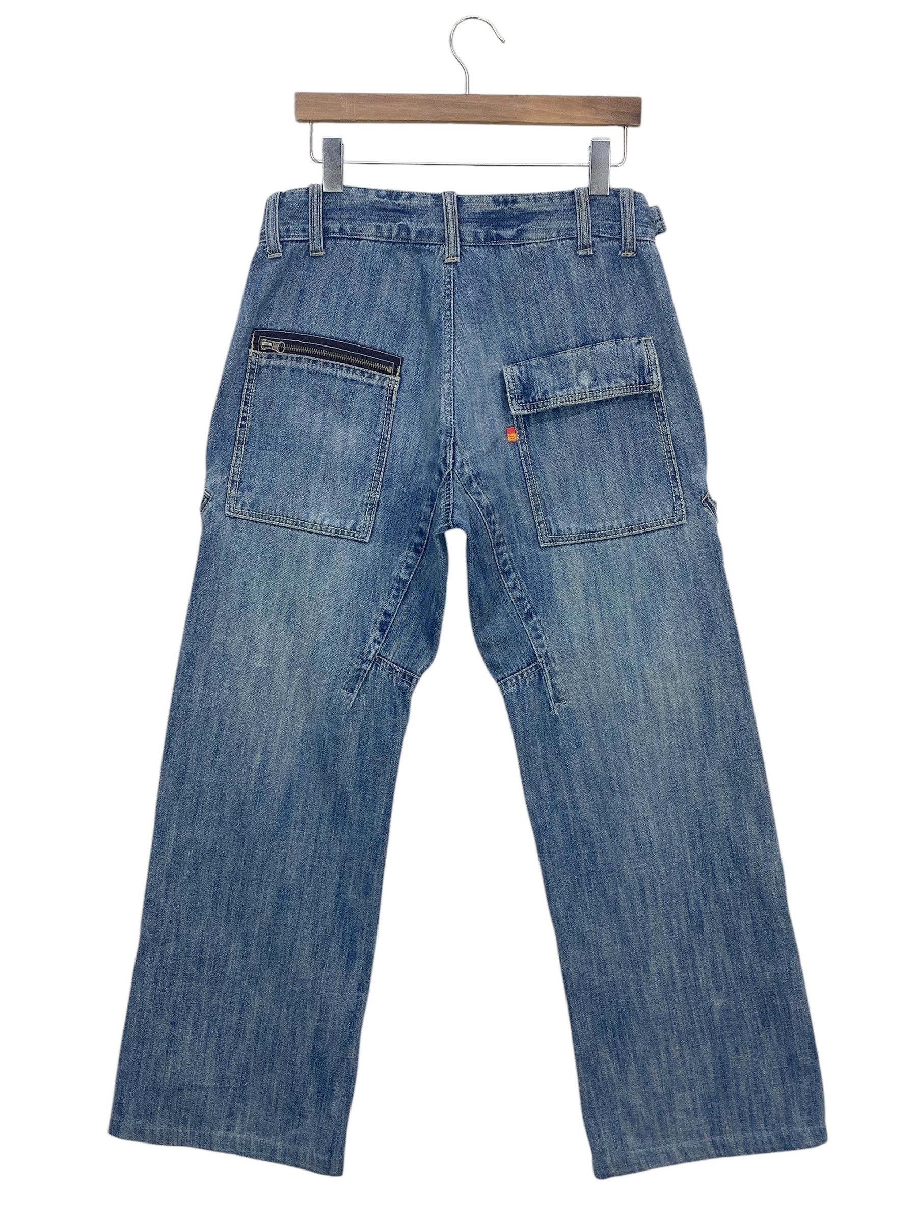 Japanese Brand Cargo Pants Baker Pocket Rodeo Crowns Pants Size US 31 - 2 Thumbnail