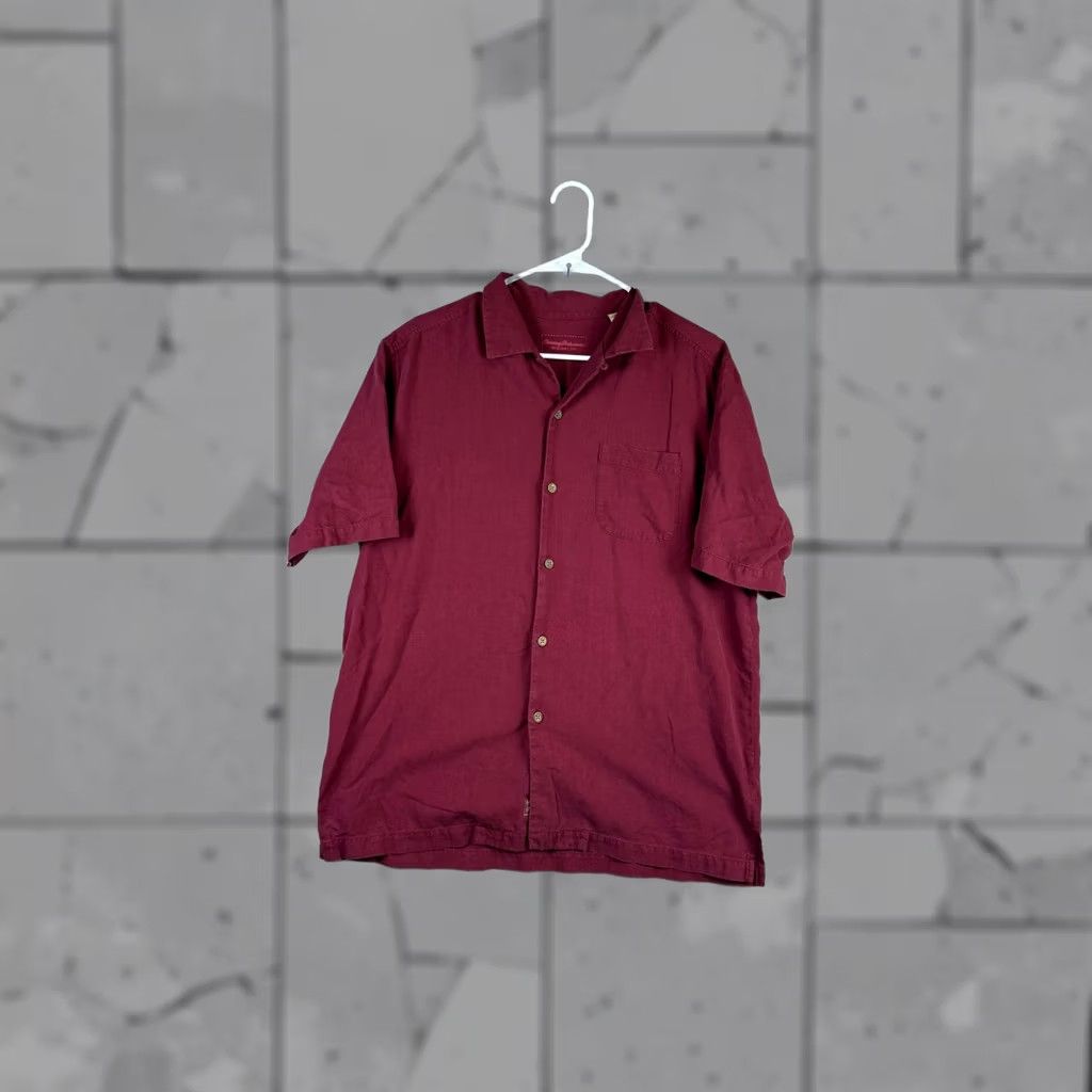 Tommy Bahama Tommy Bahama Red Shirt Mens Medium Tequila Mocking Parrot Silk Size US M / EU 48-50 / 2 - 1 Thumbnail