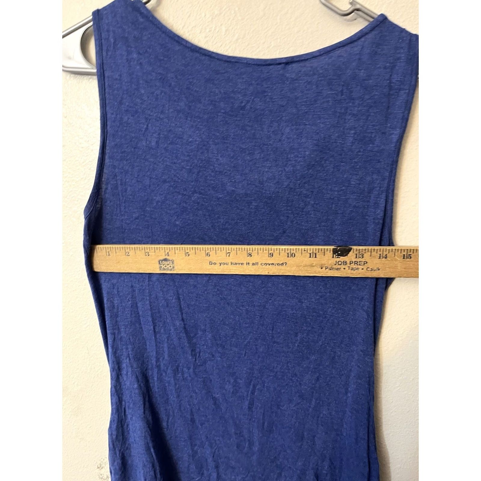 Vintage Max Studio Blouse Women's Size Medium Blue Cowl Neck Sleeveless Size M / US 6-8 / IT 42-44 - 5 Thumbnail