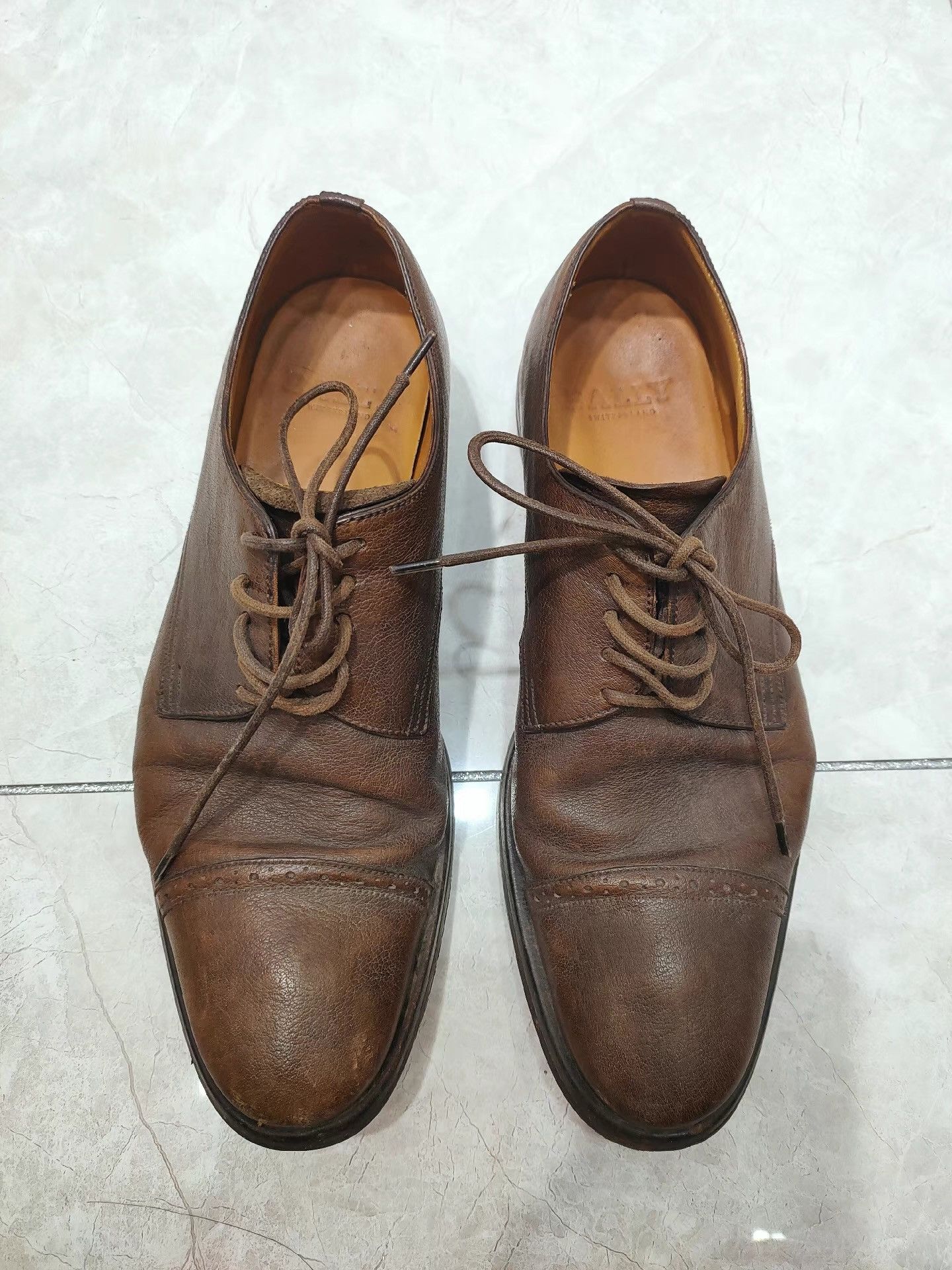 Bally Bally Men's Genuine Leather Shoes K29 Size US 7 / EU 40 - 1 Thumbnail