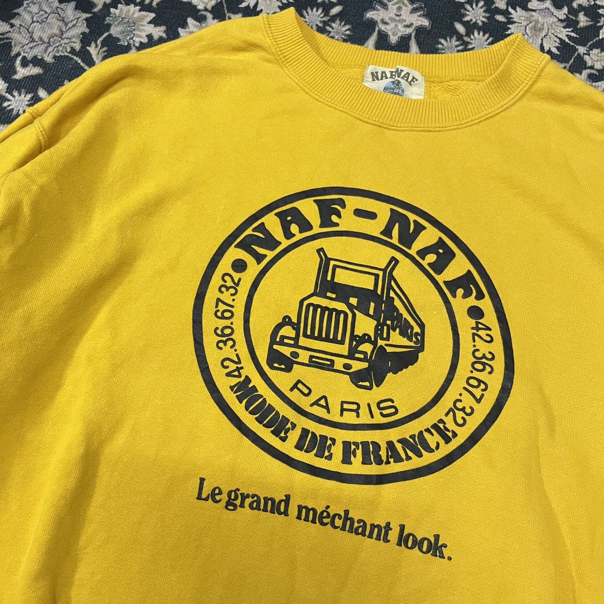 If Six Was Nine NAF NAF Paris Vintage Size US M / EU 48-50 / 2 - 2 Thumbnail