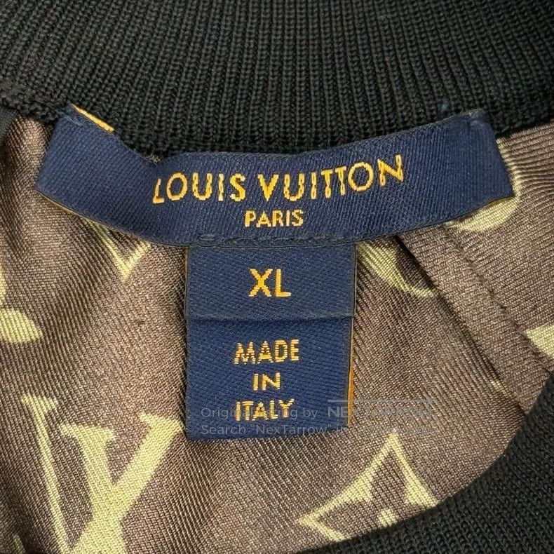Louis Vuitton Louis Vuitton Brown full logo leather zipper mulberry silk Size US XL / EU 56 / 4 - 5 Thumbnail