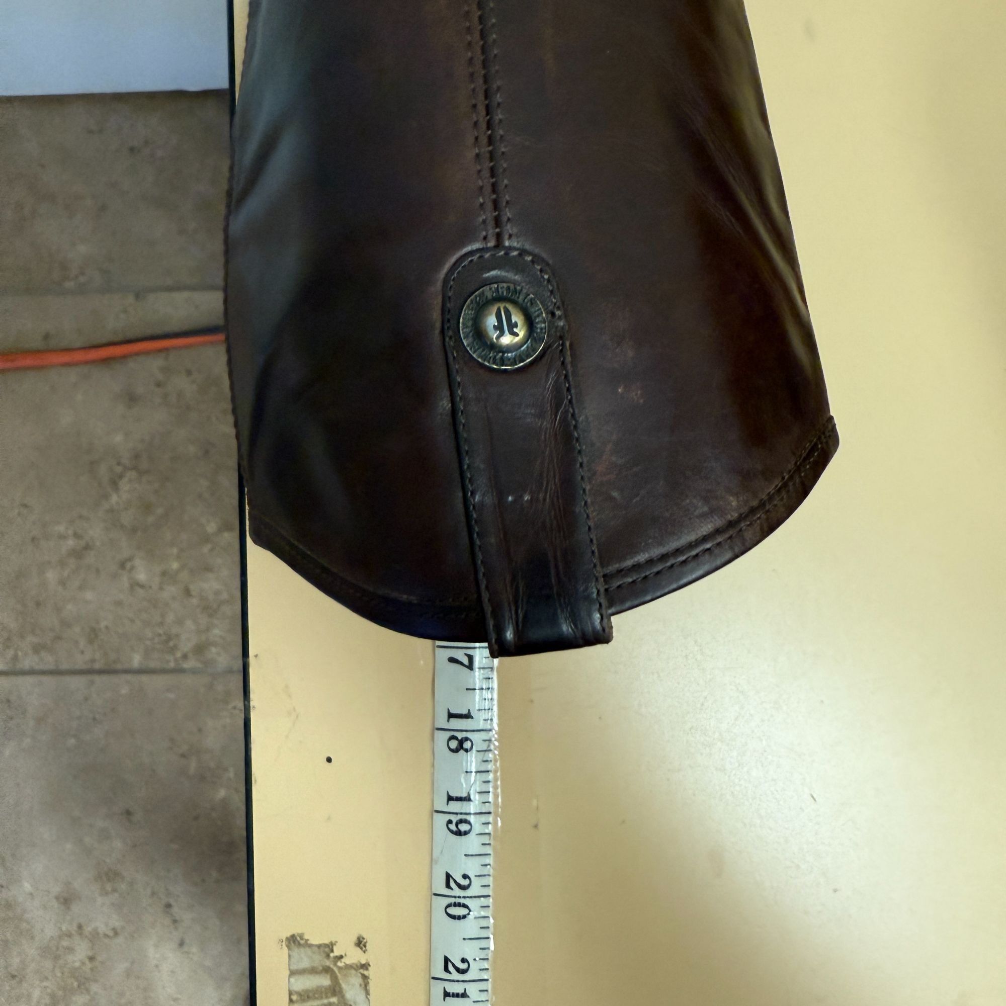 Frye Vtg Frye Melissa 4015 Chocolate Brown Leather TALL Boots Size US 7 / IT 37 - 15 Thumbnail
