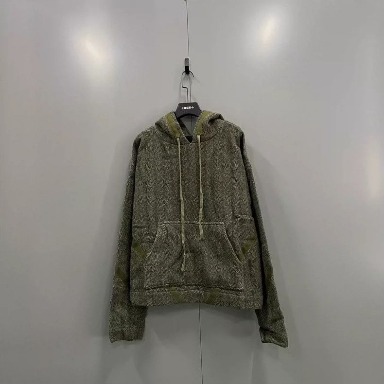 greg lauren Dark green hoodie 2506-Nextarrow