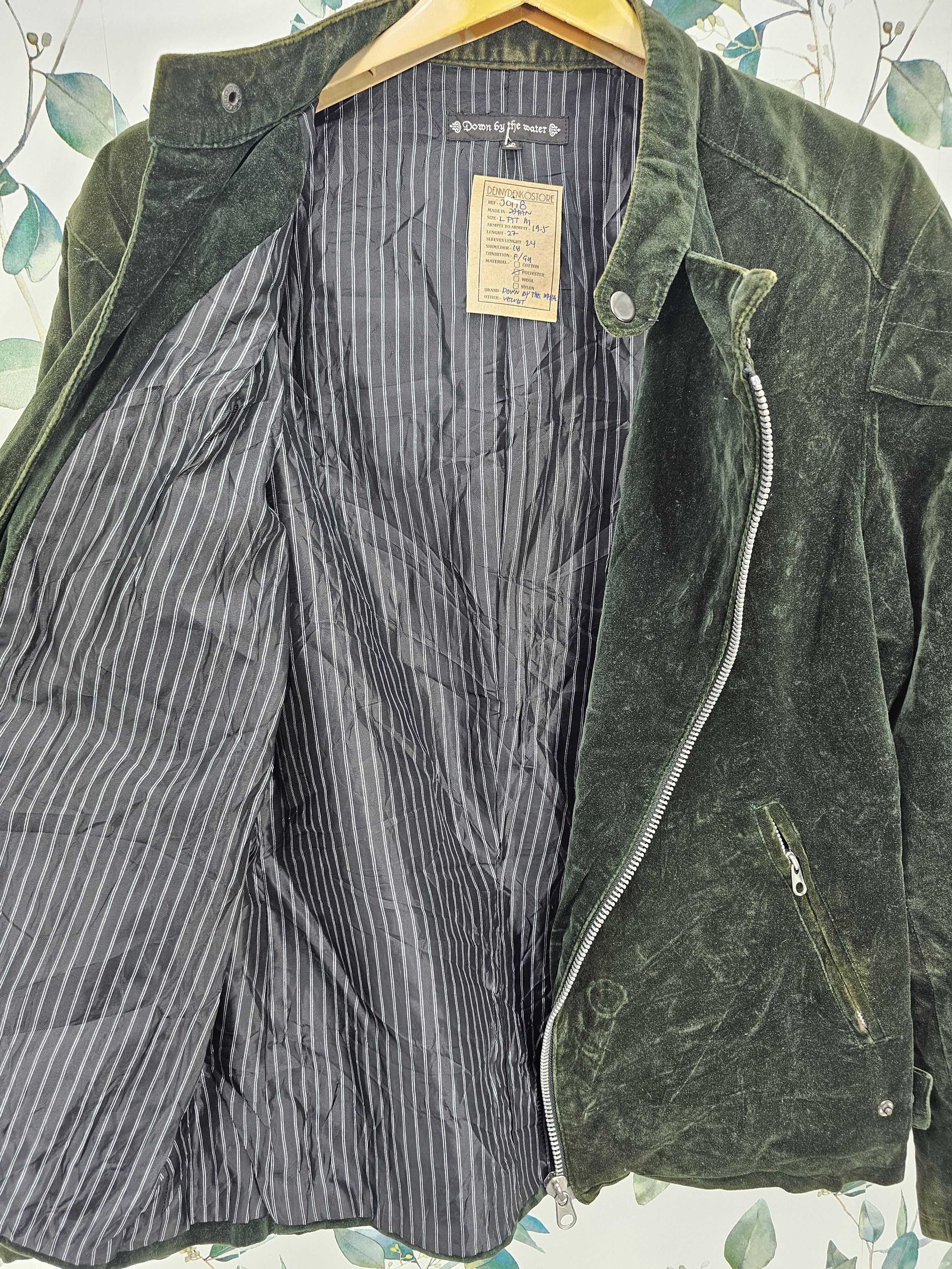 Japanese Brand Down By The Water Motorcycle Punk Riders Velvet Jacket J0118 Size US M / EU 48-50 / 2 - 5 Thumbnail