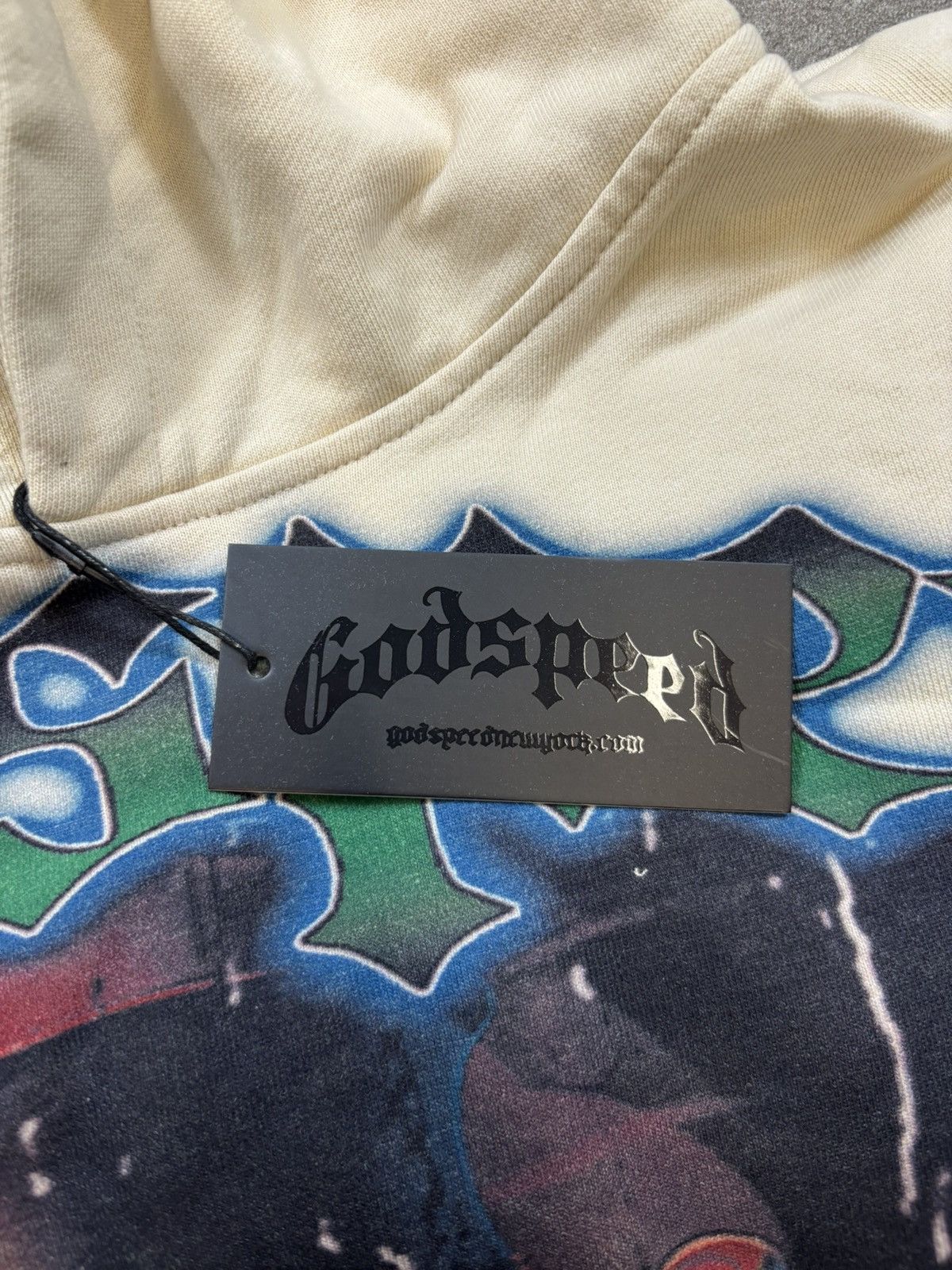 Godspeed Godspeed Lifes a Gamble Hoodie, Bone Size US M / EU 48-50 / 2 - 11 Thumbnail