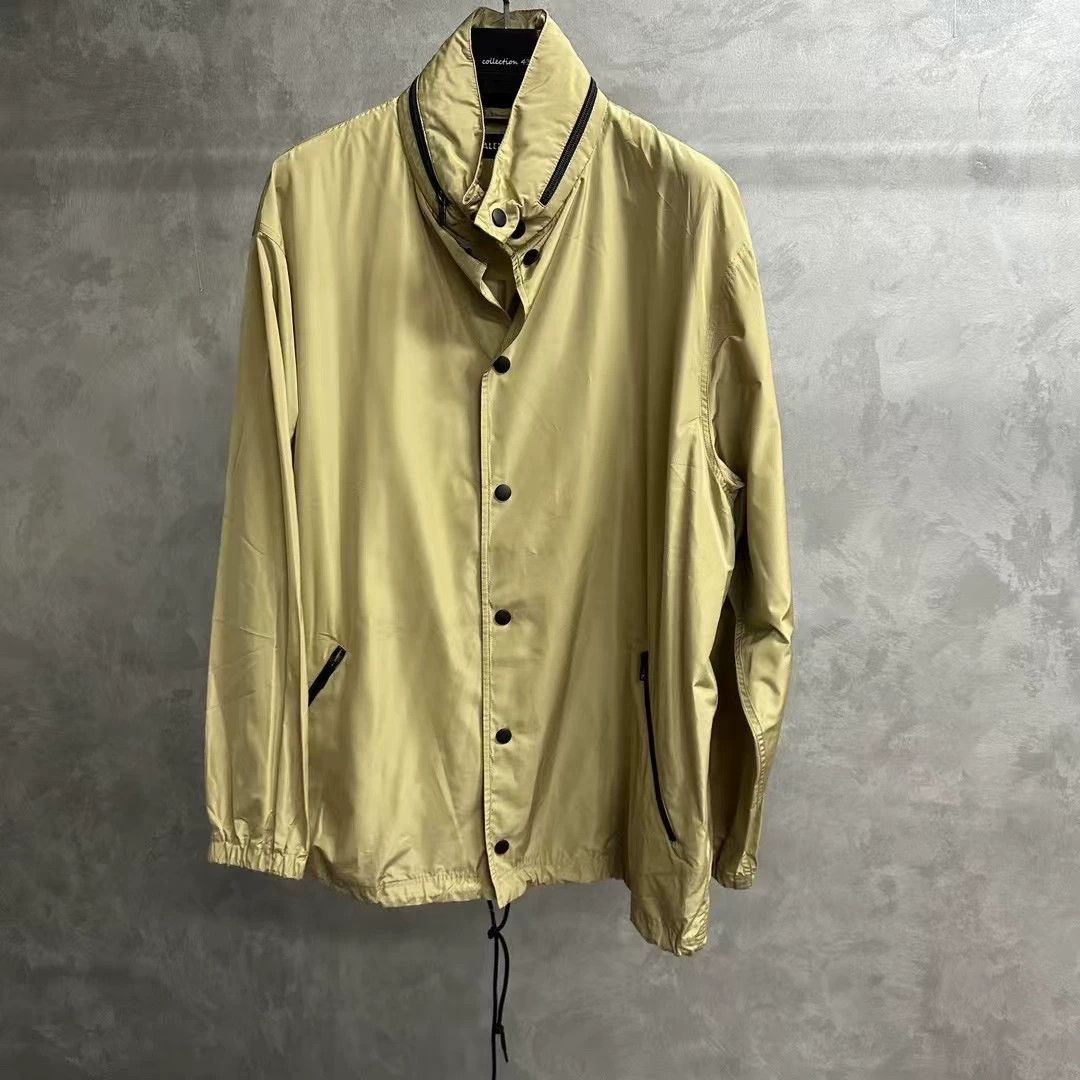 Balenciaga Balenciaga Beige Back Logo Jacket - dmc Size US XL / EU 56 / 4 - 1 Thumbnail