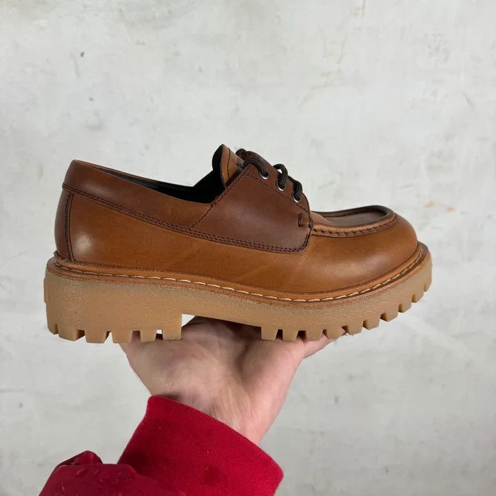Prada PRADA ST. MORITZ DERBYS Size US 6.5 / EU 39-40 - 2 Thumbnail