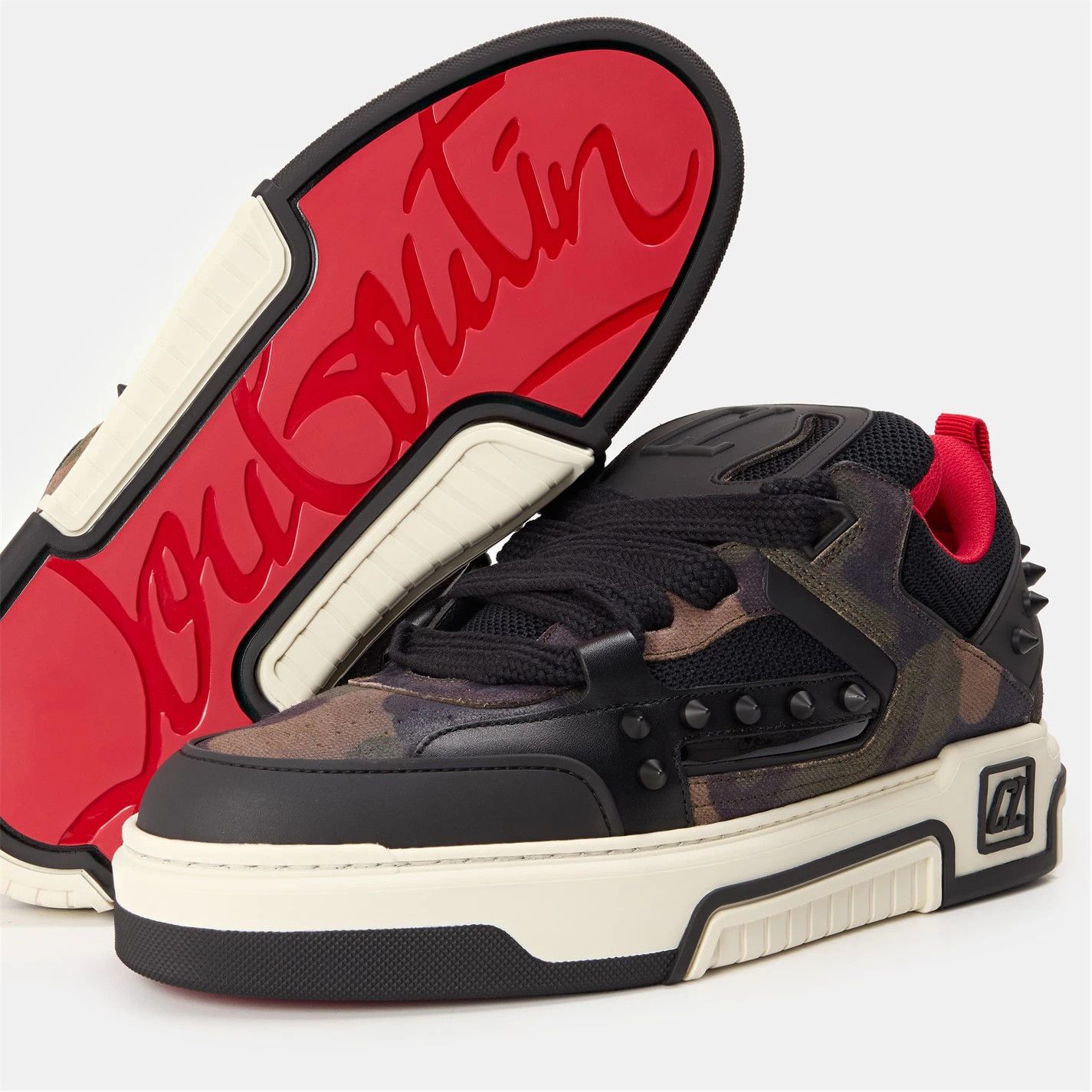 Christian Louboutin o1h1sh10226 Astroskate Chunky Sneakers in Multicolor Size US 13 / EU 46 - 4 Thumbnail