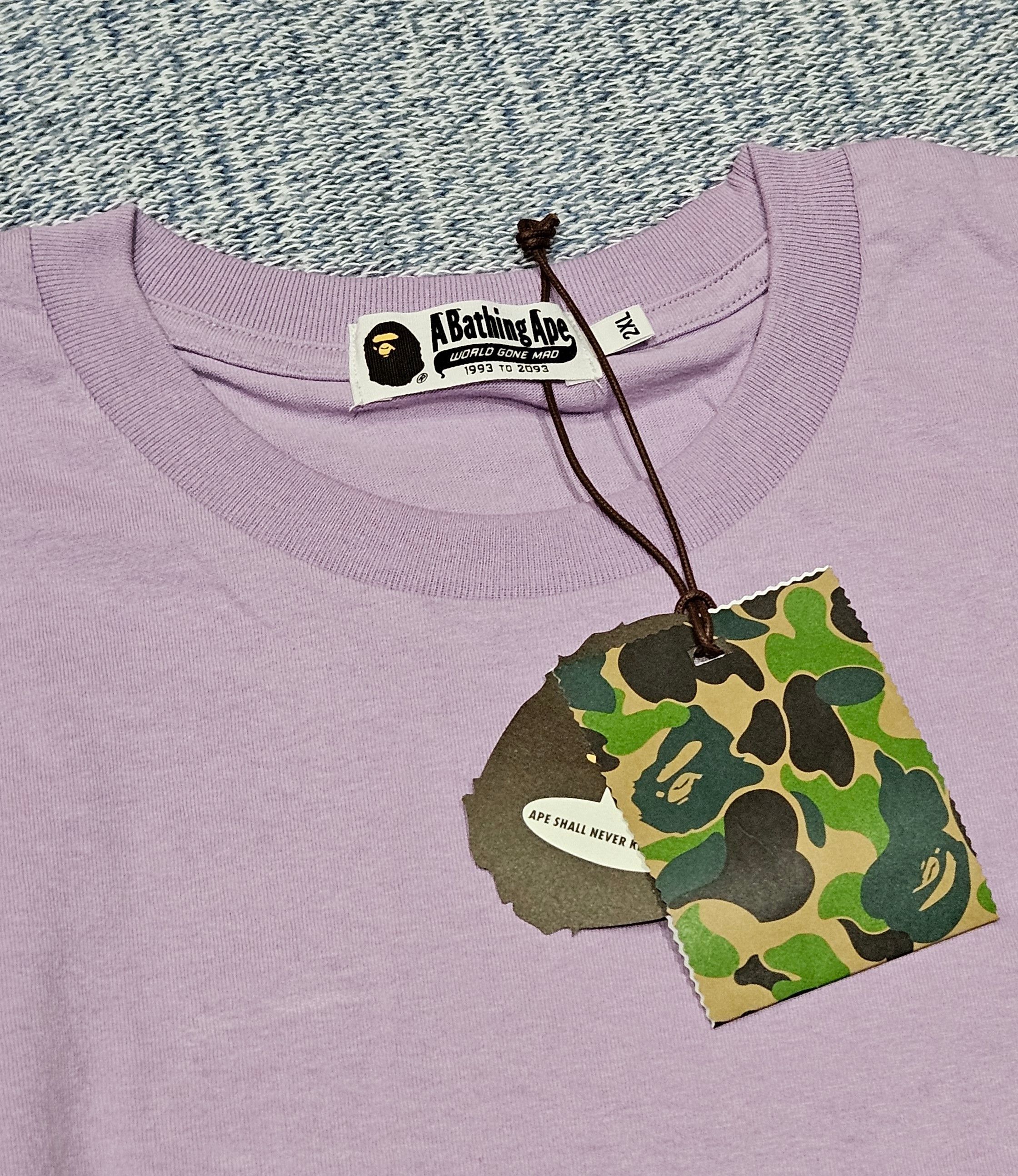 Bape One Point Relaxed Fit Tee Size US XXL / EU 58 / 5 - 4 Thumbnail