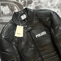 Men s Vetements Leather Jackets Grailed