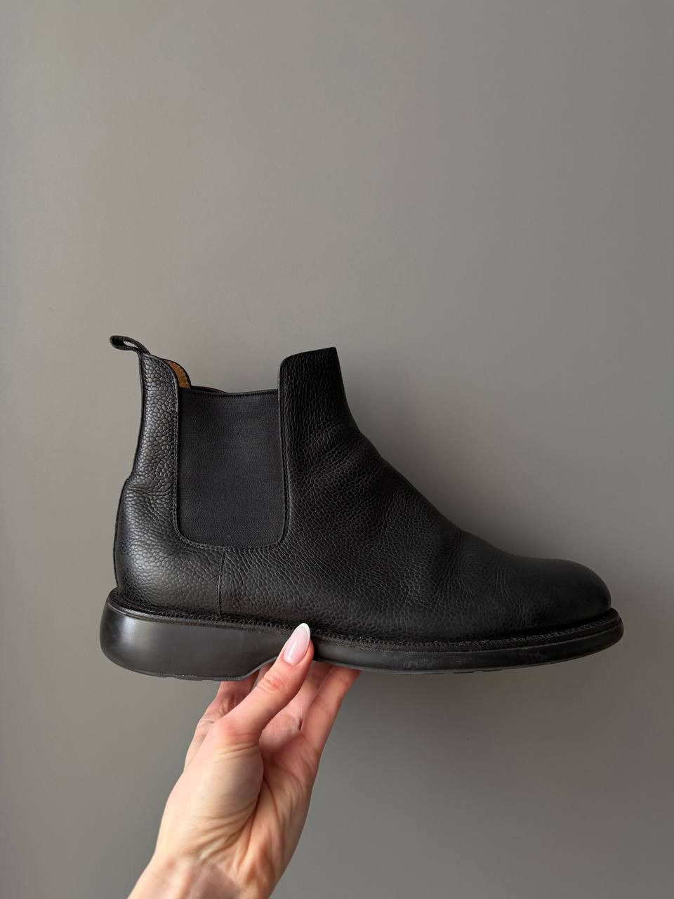 Armani Giorgio Armani Chelsea Leather Boots Size US 9 / EU 42 - 3 Thumbnail