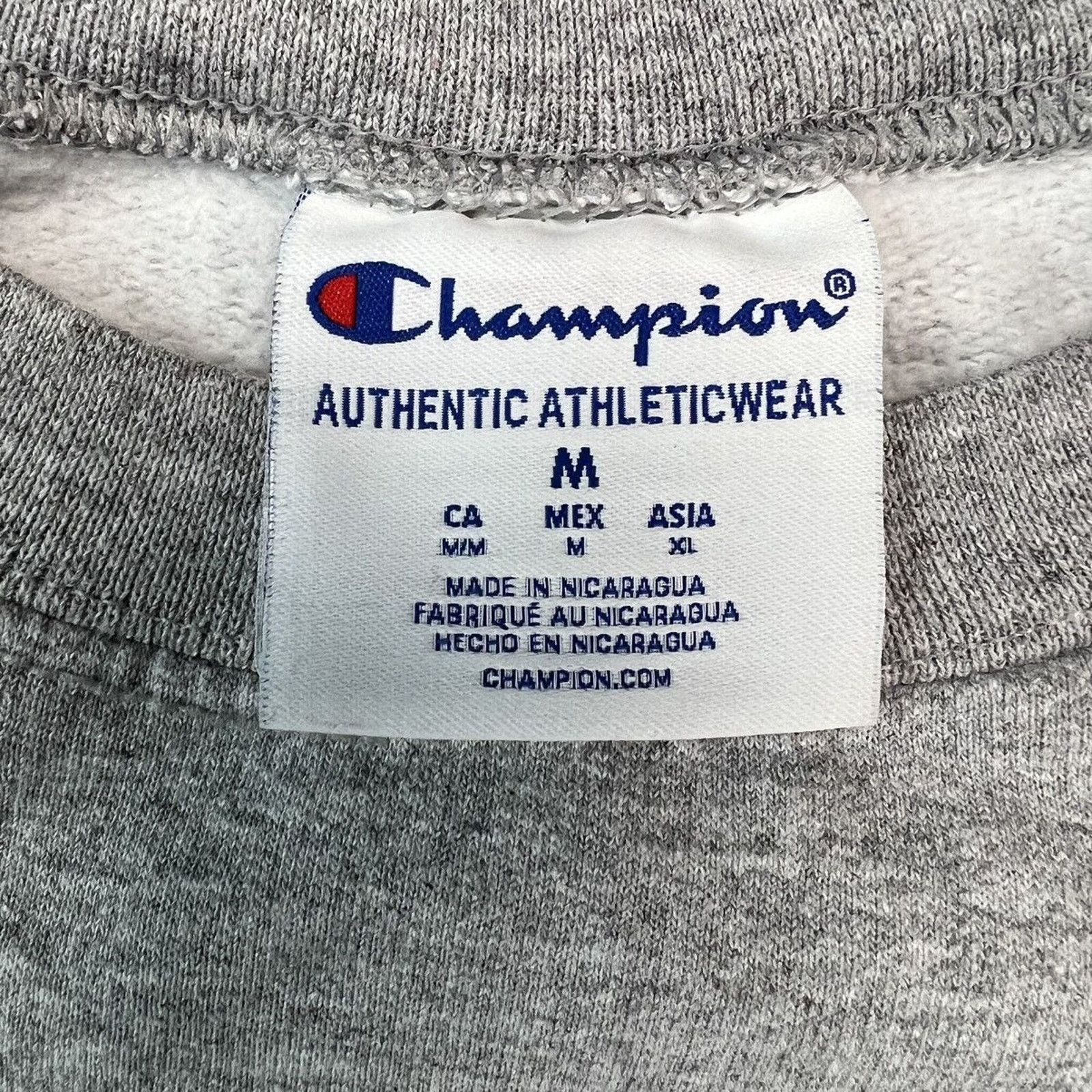 Champion × Vintage Champion Sweatshirt Script Spell Out Authentic Pullover Size US M / EU 48-50 / 2 - 5 Thumbnail
