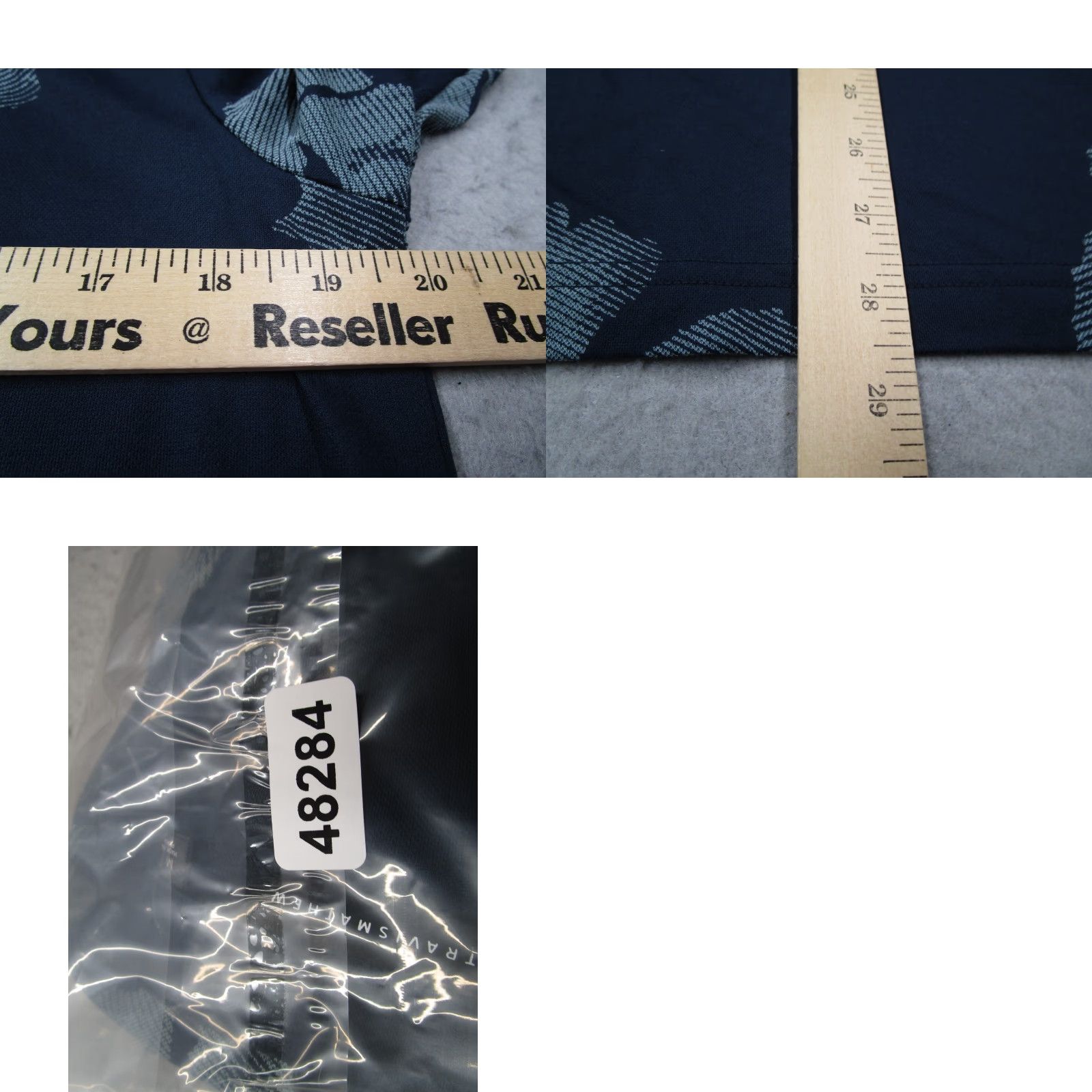TravisMathew Travis Mathew Shirt Mens Medium Blue Floral Tropical Tour Santa Ana Country Club Size US M / EU 48-50 / 2 - 8 Thumbnail