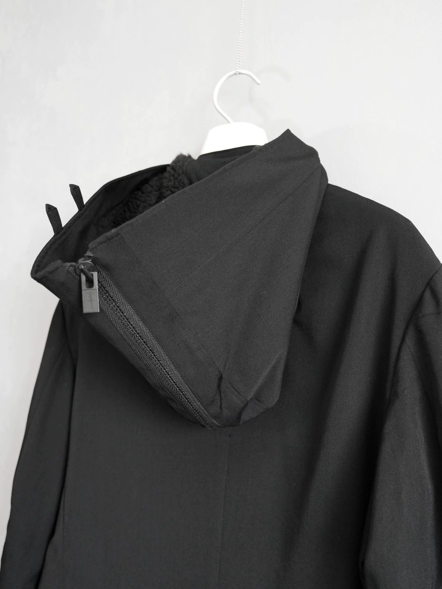Yohji Yamamoto Yohji Yamamoto 21AW Detachable Hooded Jacket Size 4 Size US XL / EU 56 / 4 - 7 Thumbnail