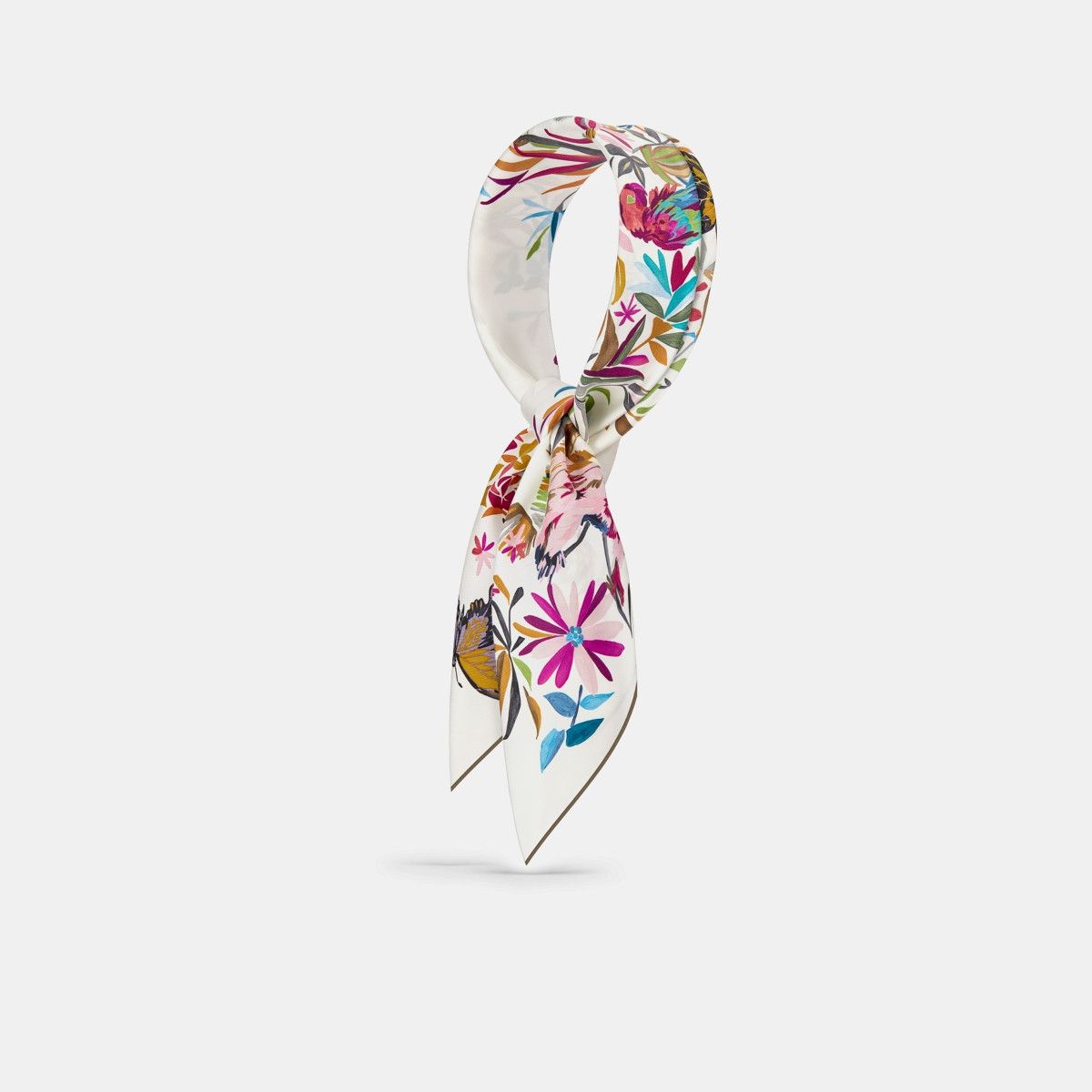 Dior o1bcso1str0226 Size:OS/90 Square Scarf in Multicolor Size ONE SIZE - 1 Thumbnail