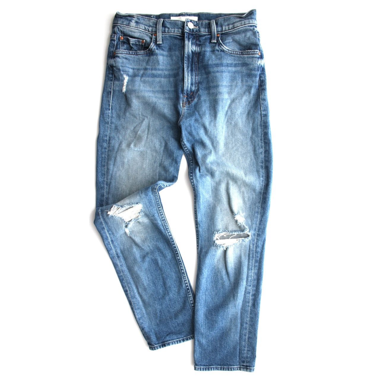 MOTHER Mother Denim High Waisted Rider Ankle 28 Size 28" / US 6 / IT 42 - 1 Thumbnail