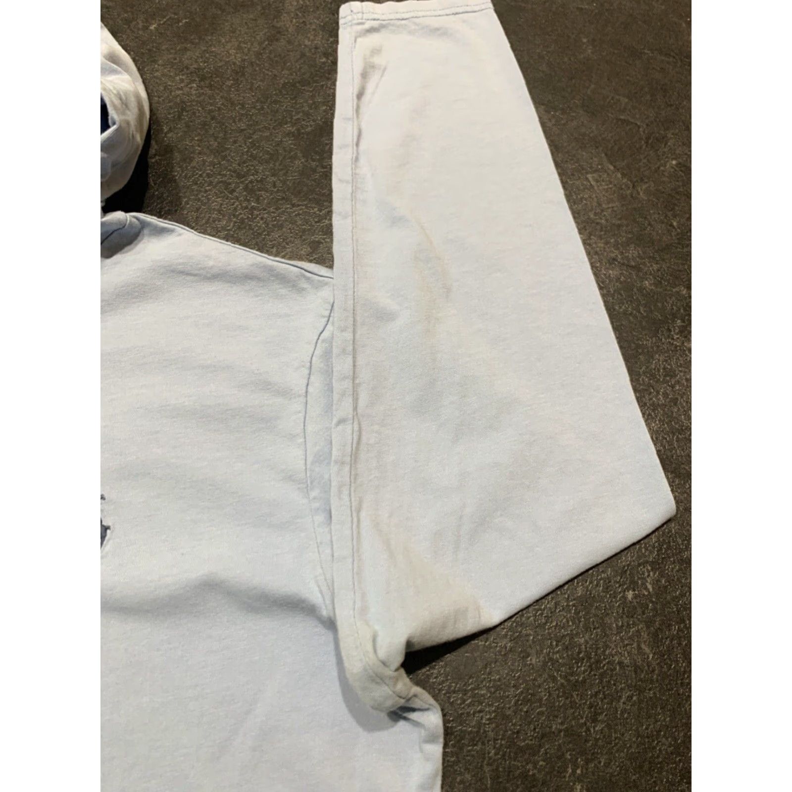 Polo Ralph Lauren Polo Ralph Lauren Lightweight Hoodie Mens M Pullover Solid Light Blue Gym Outdoor Size US M / EU 48-50 / 2 - 2 Thumbnail