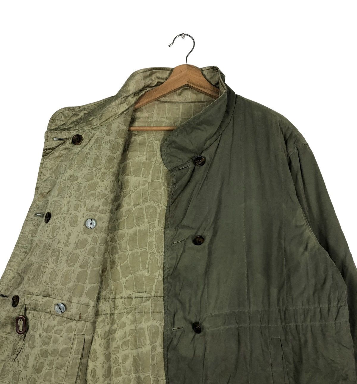 Japanese Brand 🔥VINTAGE REVERSIBLE BIKET JACKET PARACHUTE ISSEY MIYAKE Size US M / EU 48-50 / 2 - 12 Thumbnail