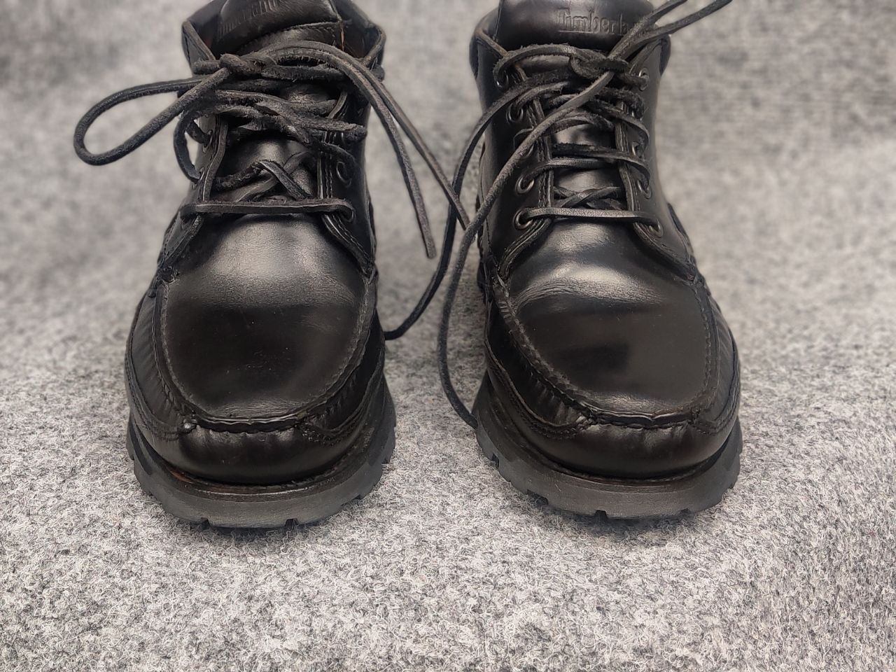 Timberland Timberland Original Black Leather Ankle Boots Shoes Vintage Size US 9 / EU 42 - 8 Thumbnail