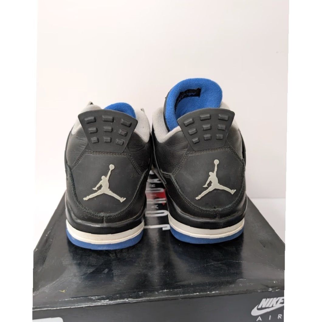 Jordan Brand Nike Jordan 4 Retro Motorsports Alternate 2017 Mens 12 Black Authentic Rep Box Size US 9 / EU 42 - 7 Thumbnail