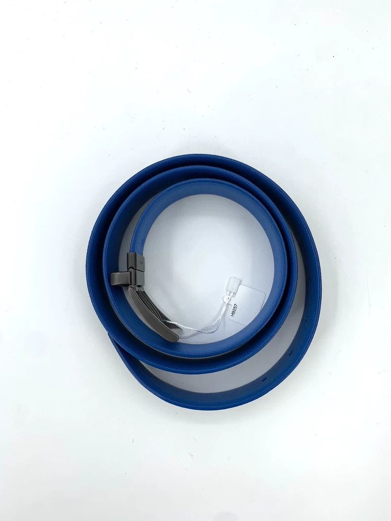 Prada Prada Blue leather double-sided belt 2501-Nextarrow Size ONE SIZE - 2 Thumbnail