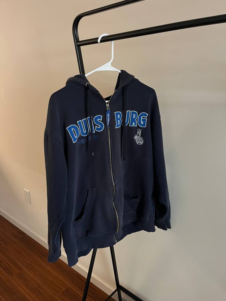 Other Navy Zip-Up Hoodie Size US XL / EU 56 / 4 - 1 Thumbnail
