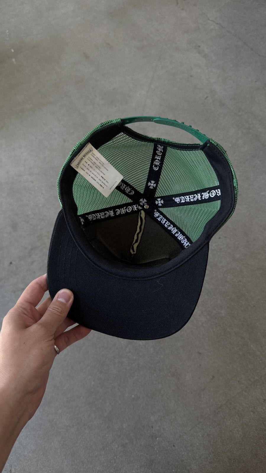 Chrome Hearts Chrome Hearts Hollywood Green Tucker Hat Size ONE SIZE - 2 Thumbnail