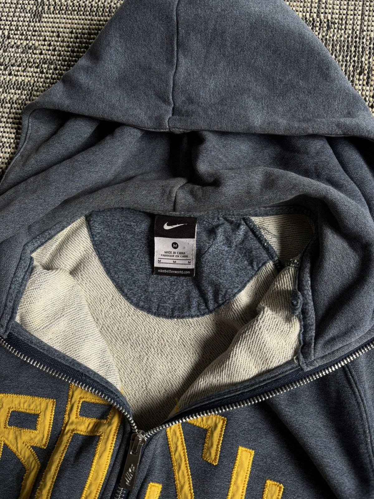 Nike Nike Brasil Big Logo Football Full Zip Hoodie Size US M / EU 48-50 / 2 - 7 Thumbnail