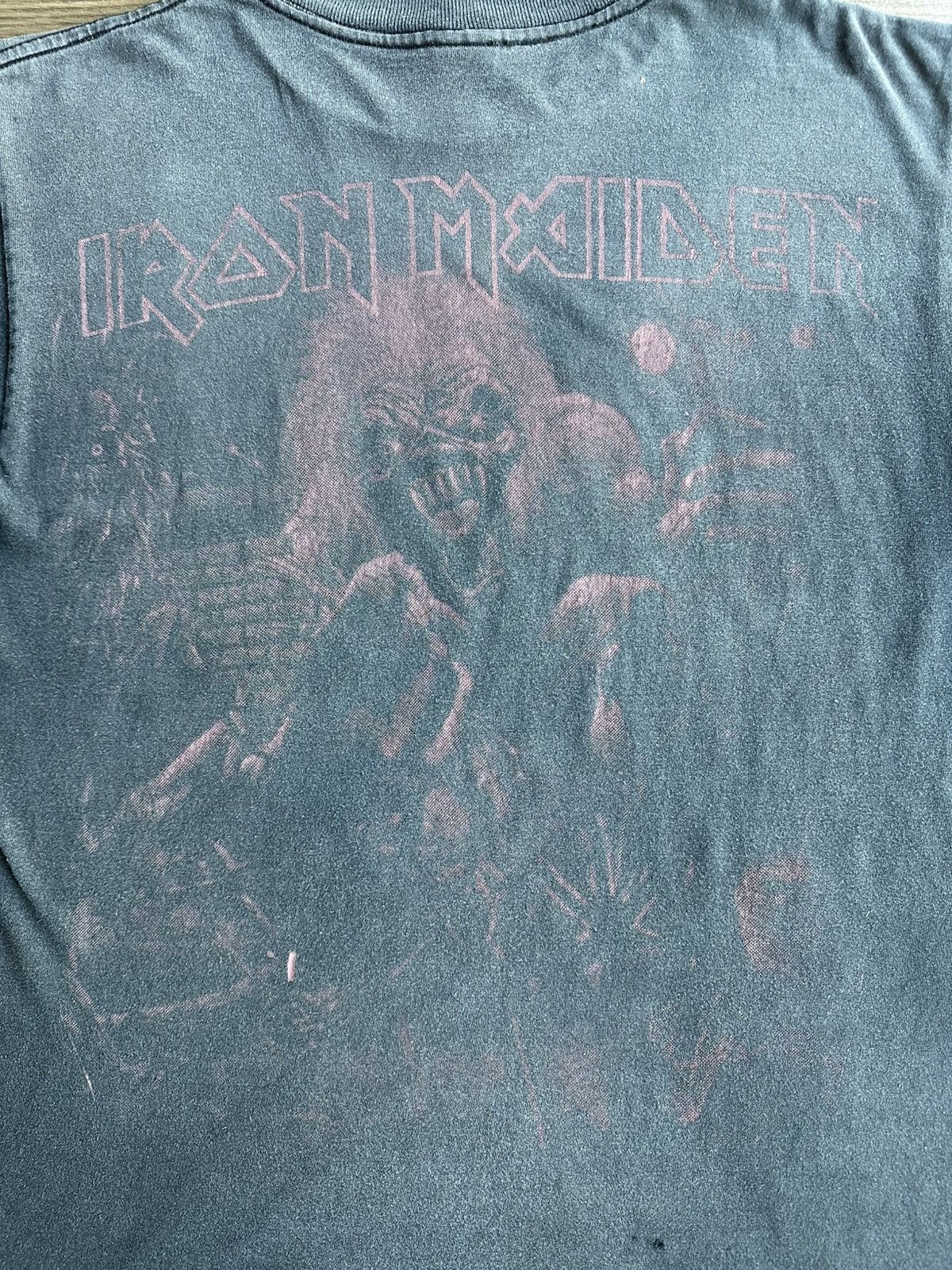 Band Tees × Iron Maiden × Vintage Vintage Iron Maiden Angel The Gambler Shirt Band Tee Mexico Size US M / EU 48-50 / 2 - 5 Thumbnail