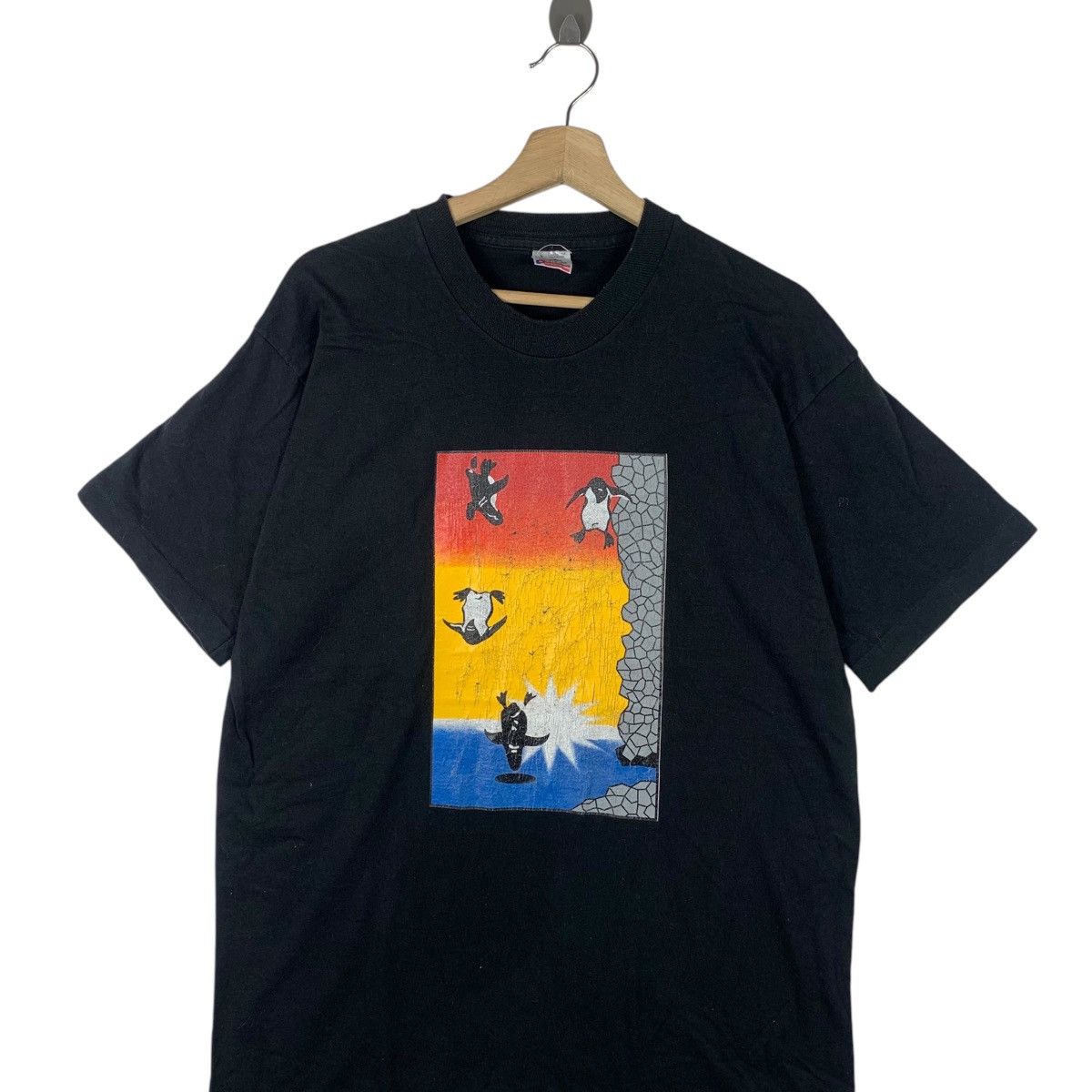 Vintage Vintage NEVER SUMMER INDUSTRIES Snowboard Tee Shirt Top Size US L / EU 52-54 / 3 - 2 Thumbnail