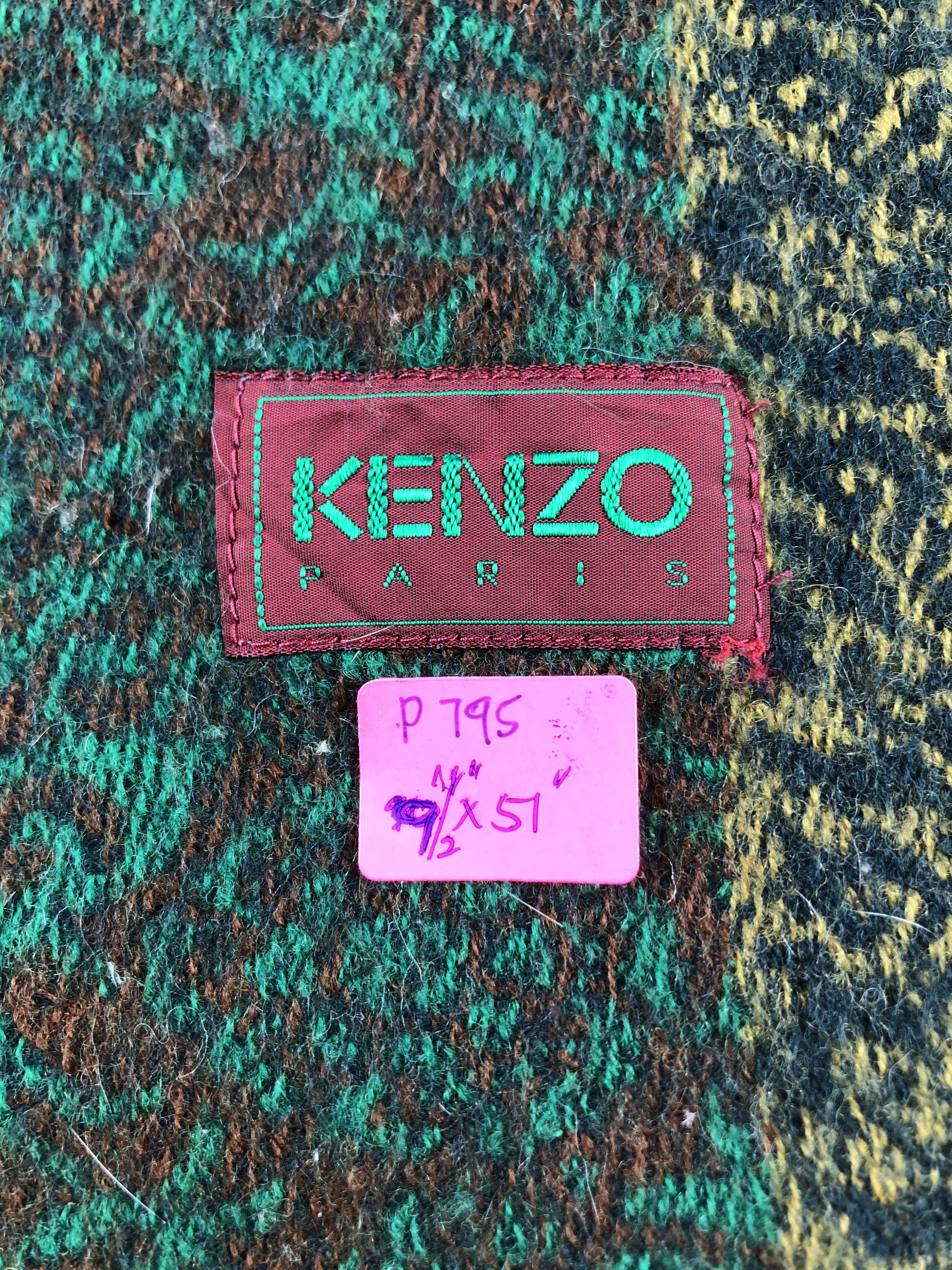 Kenzo Kenzo Scarf / Muffler / Neckwear P795 Size ONE SIZE - 4 Thumbnail