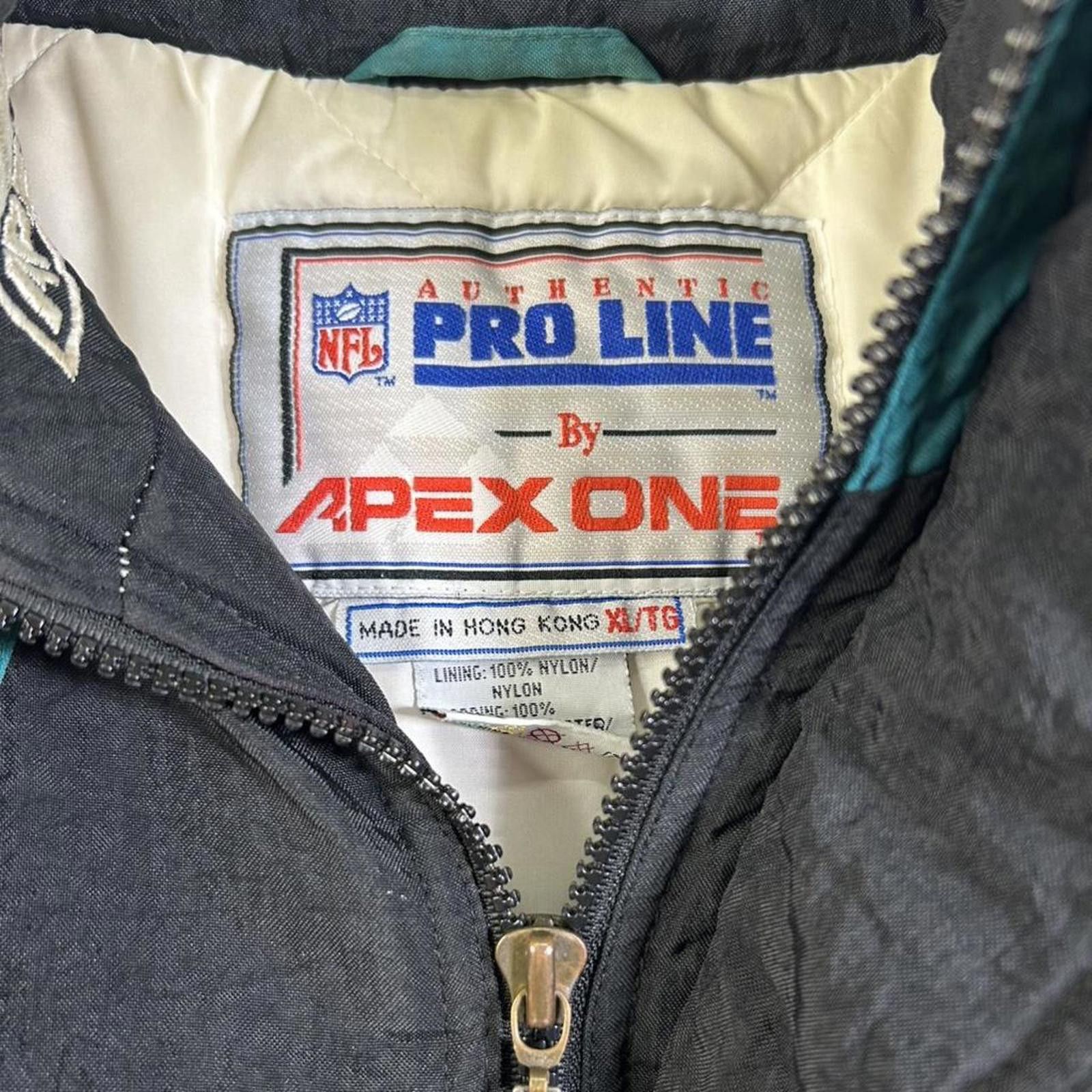 Starter Vintage 90s Apex One Miami Dolphins Puffer Jacket Size XL Size US XL / EU 56 / 4 - 4 Thumbnail