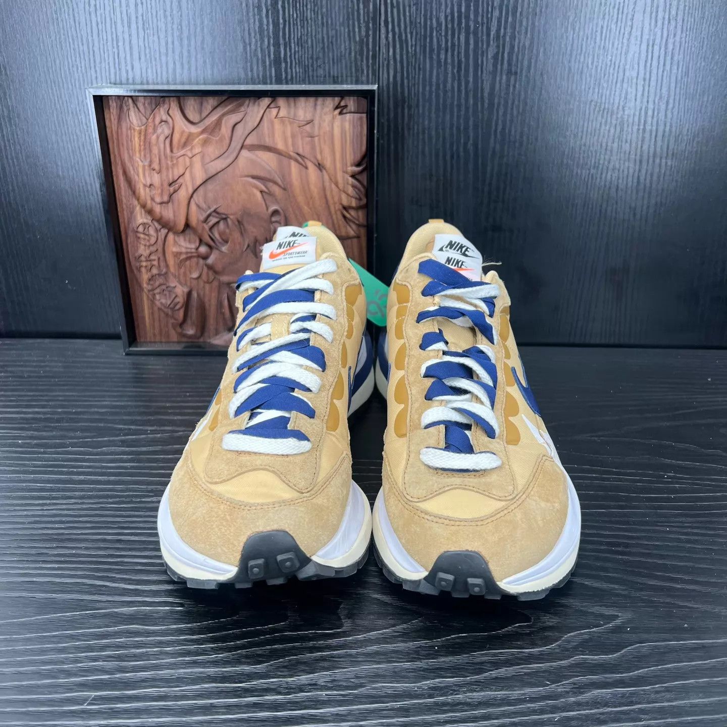 Nike Nike sacai vaporwaffle sesame 42.5 worn once, original box Size US 9.5 / EU 42-43 - 4 Thumbnail