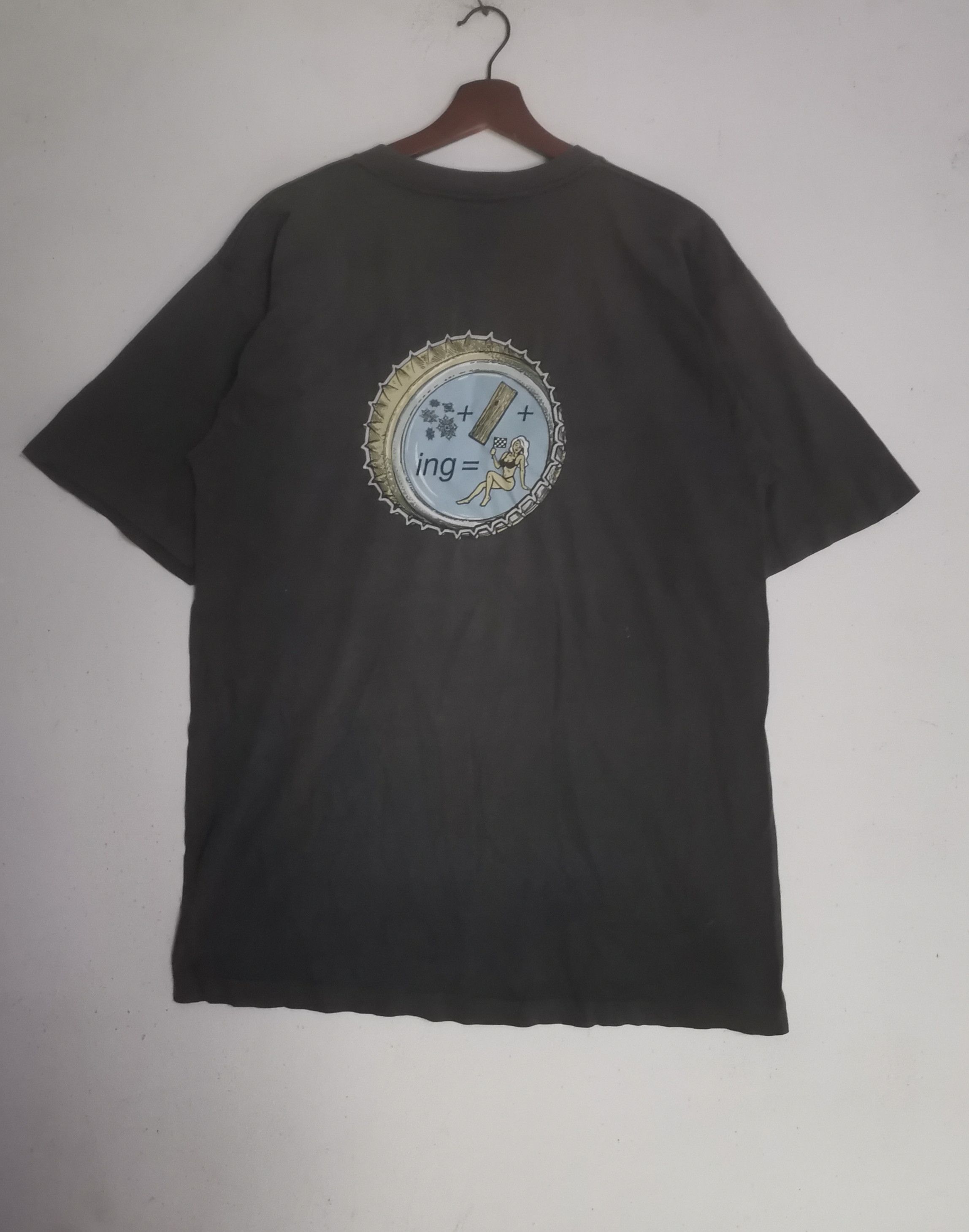 Vintage Rare vintage Sims skateboard t-shirt Size US L / EU 52-54 / 3 - 1 Thumbnail