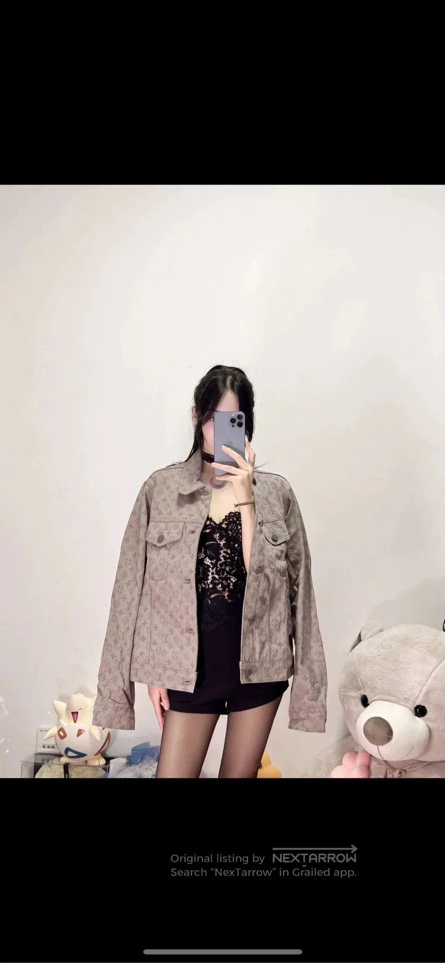 Louis Vuitton louis vuitton classic denim jacket with prints. Size US L / EU 52-54 / 3 - 8 Thumbnail